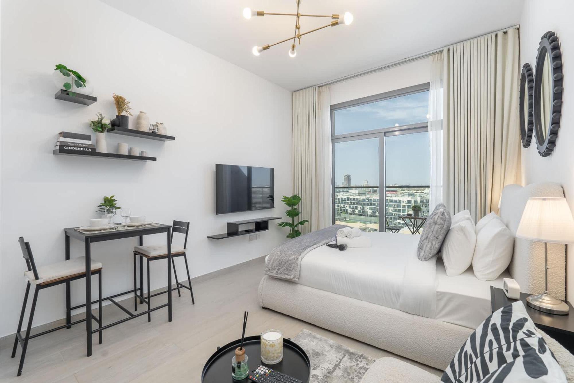 Charismatic In Laya Heights Perfect For 2 * Dubai