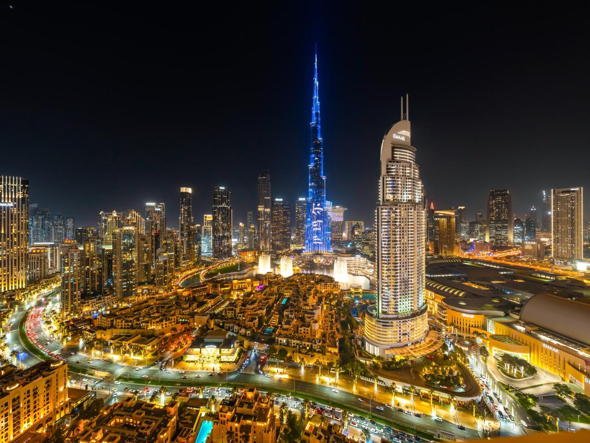 Daire Burj Royale 3 Bedroom Full Burj Khalifa Fountain View *