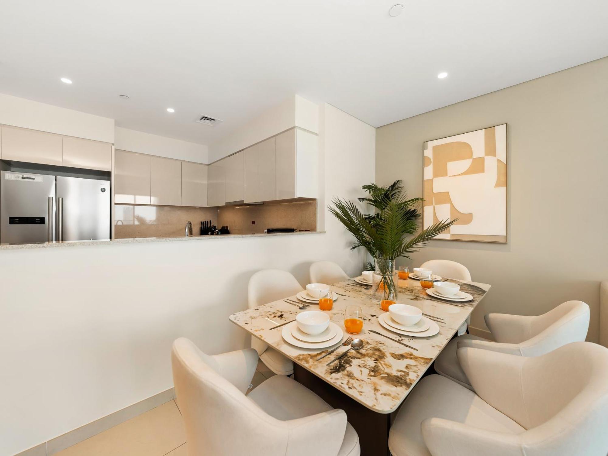 Burj Royale 3 Bedroom Full Burj Khalifa Fountain View Daire Dubai