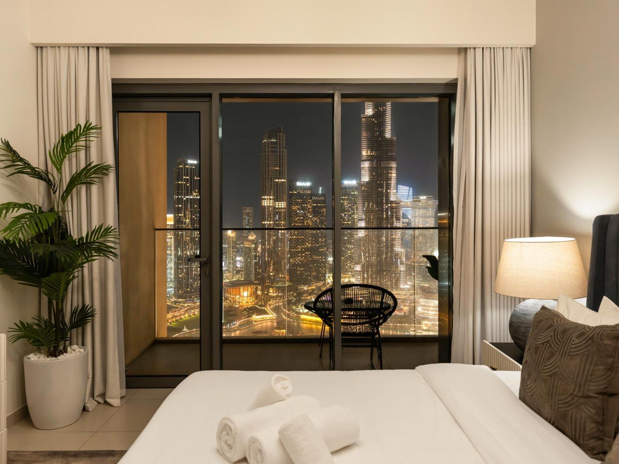 Daire Burj Royale 3 Bedroom Full Burj Khalifa Fountain View