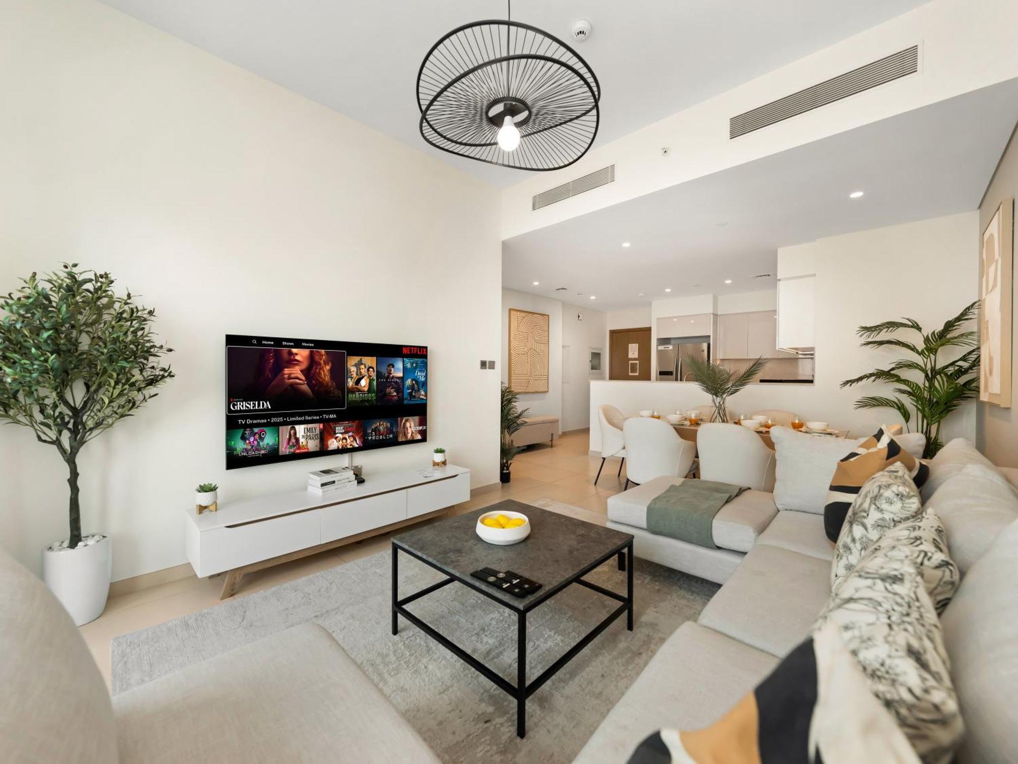 Daire Burj Royale 3 Bedroom Full Burj Khalifa Fountain View