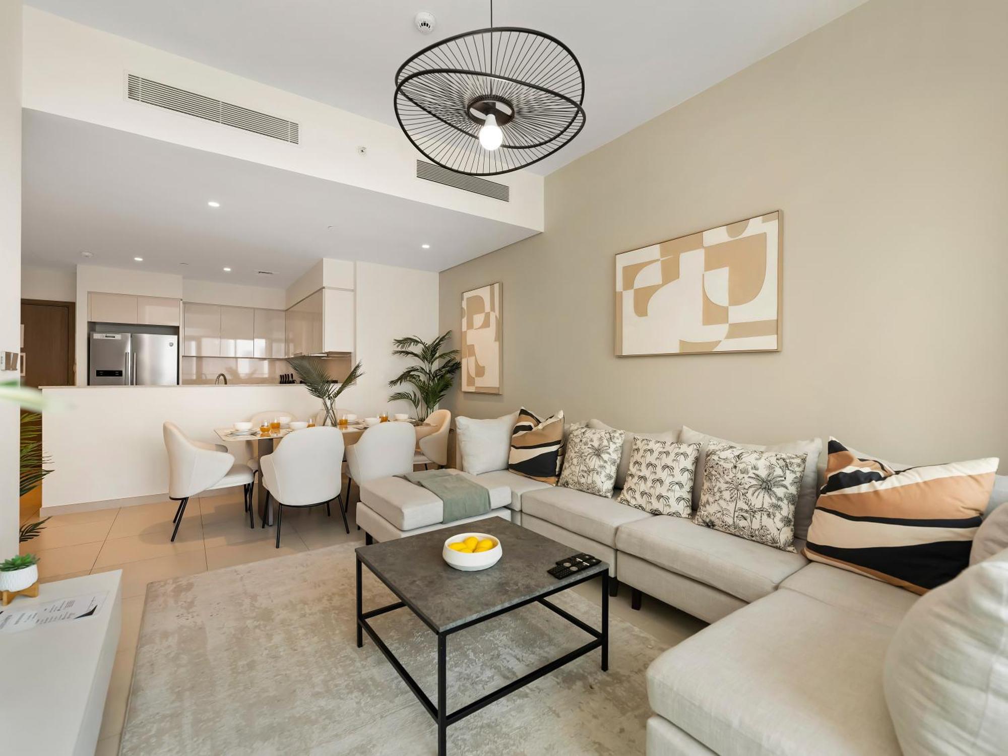 Burj Royale 3 Bedroom Full Burj Khalifa Fountain View Daire Dubai