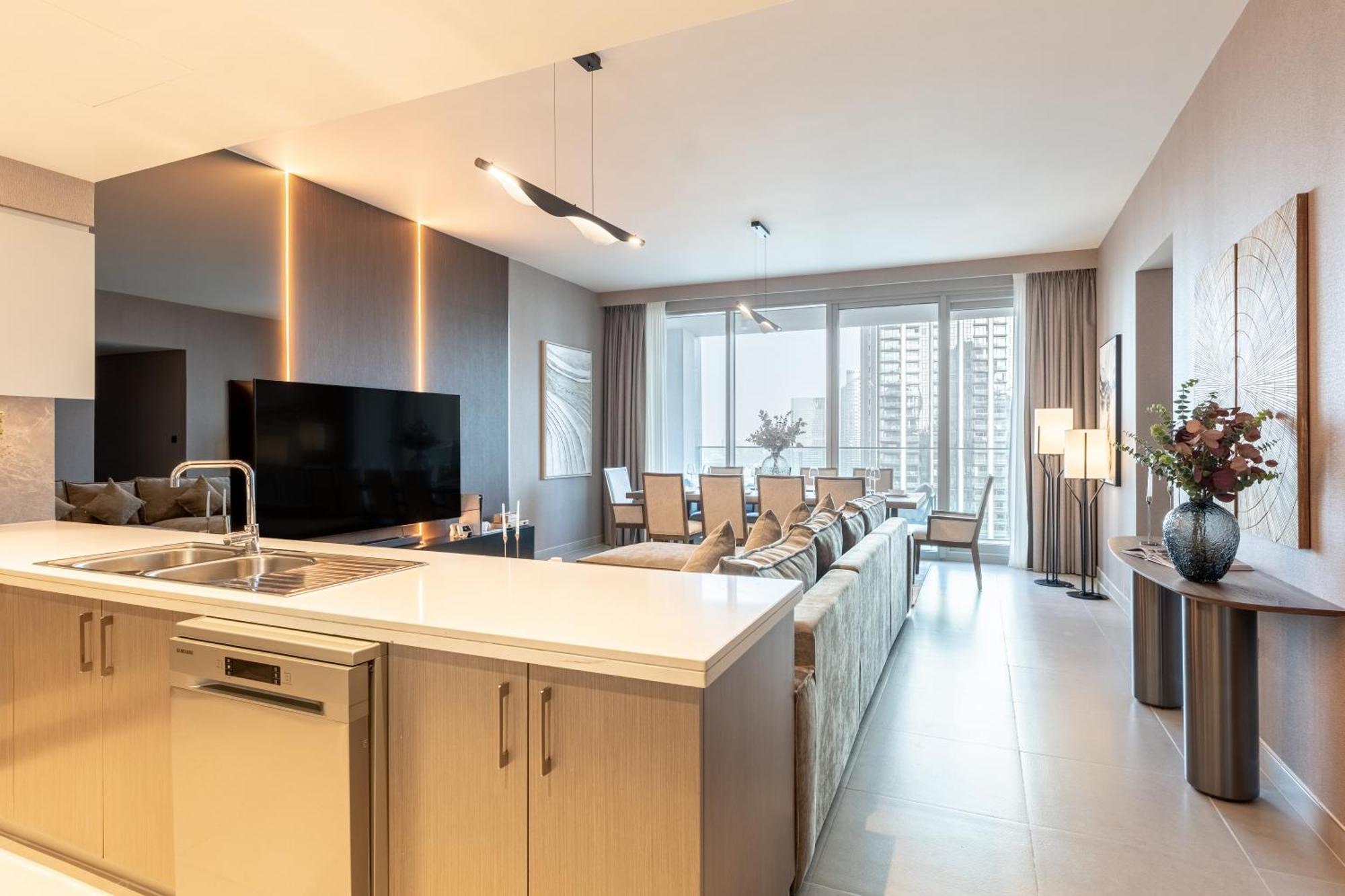 Aparthotel Royal 4br Burj Khalifa View Mall Dubai