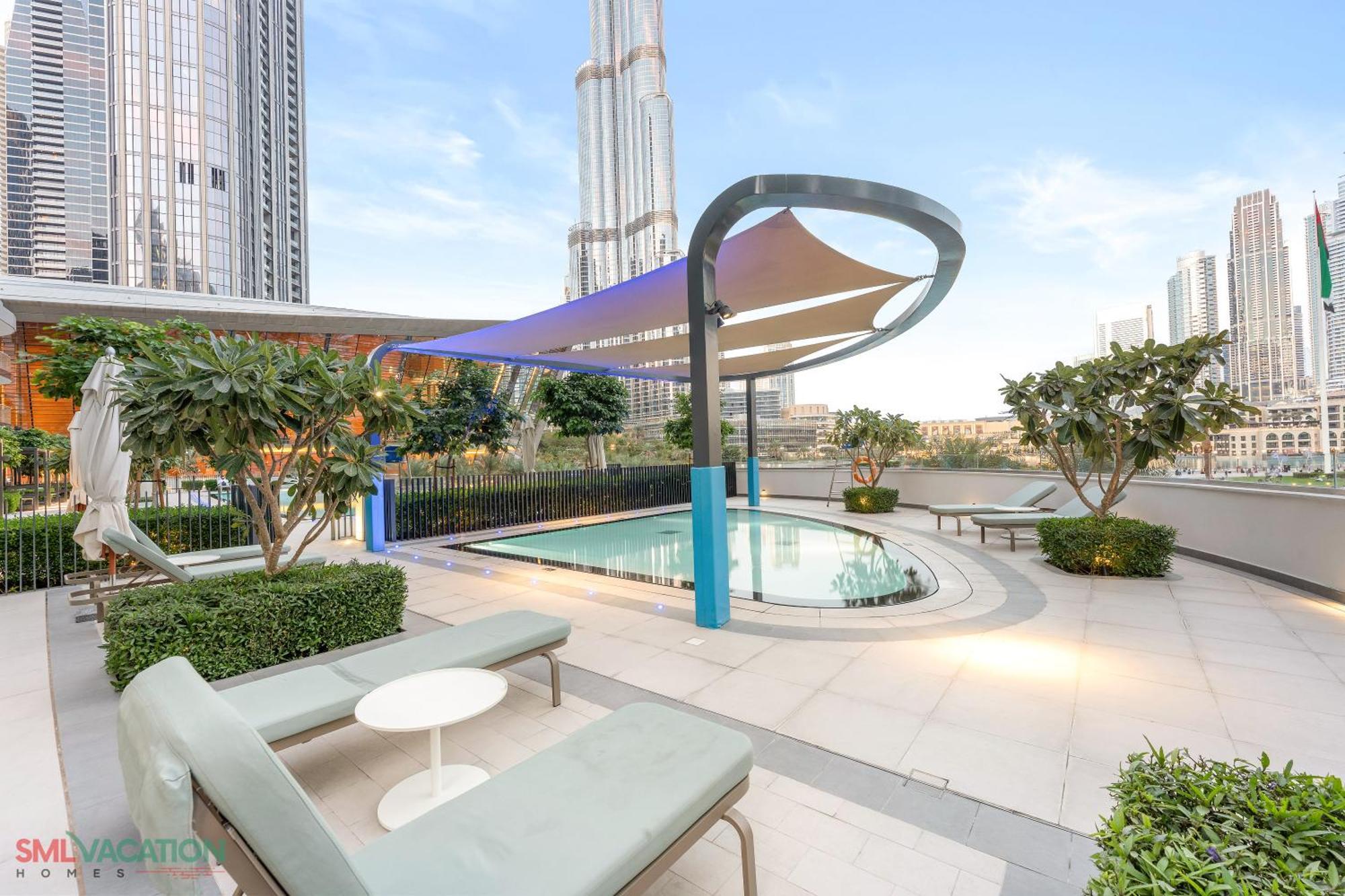Sml - Sky High With Burj Khalifa And Fountain Views At Grande Signature, Downtown Dubai