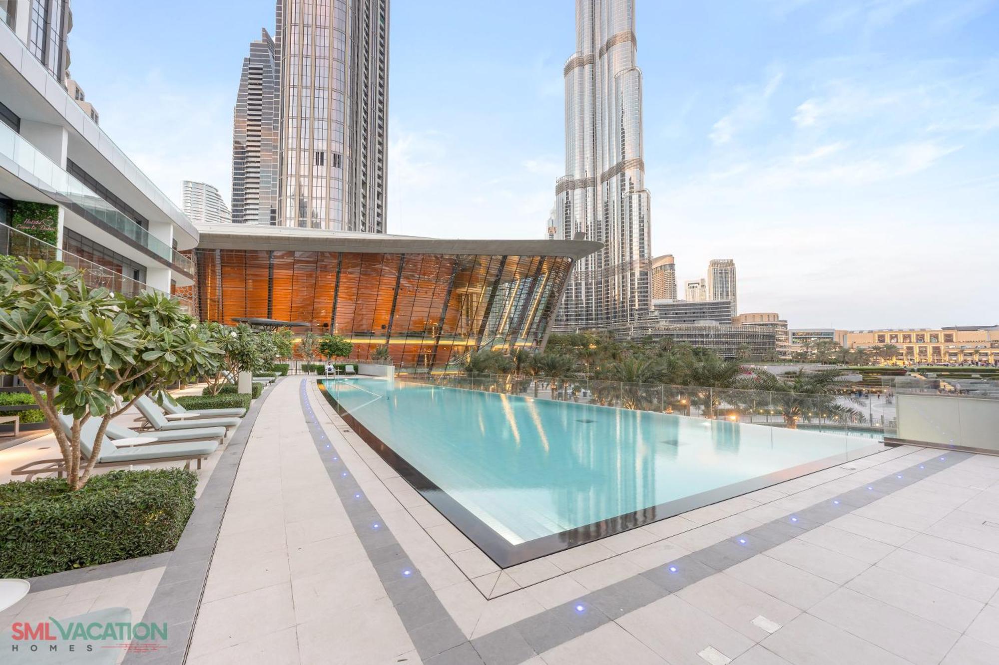 Sml - Sky High With Burj Khalifa And Fountain Views At Grande Signature, Downtown Apartment