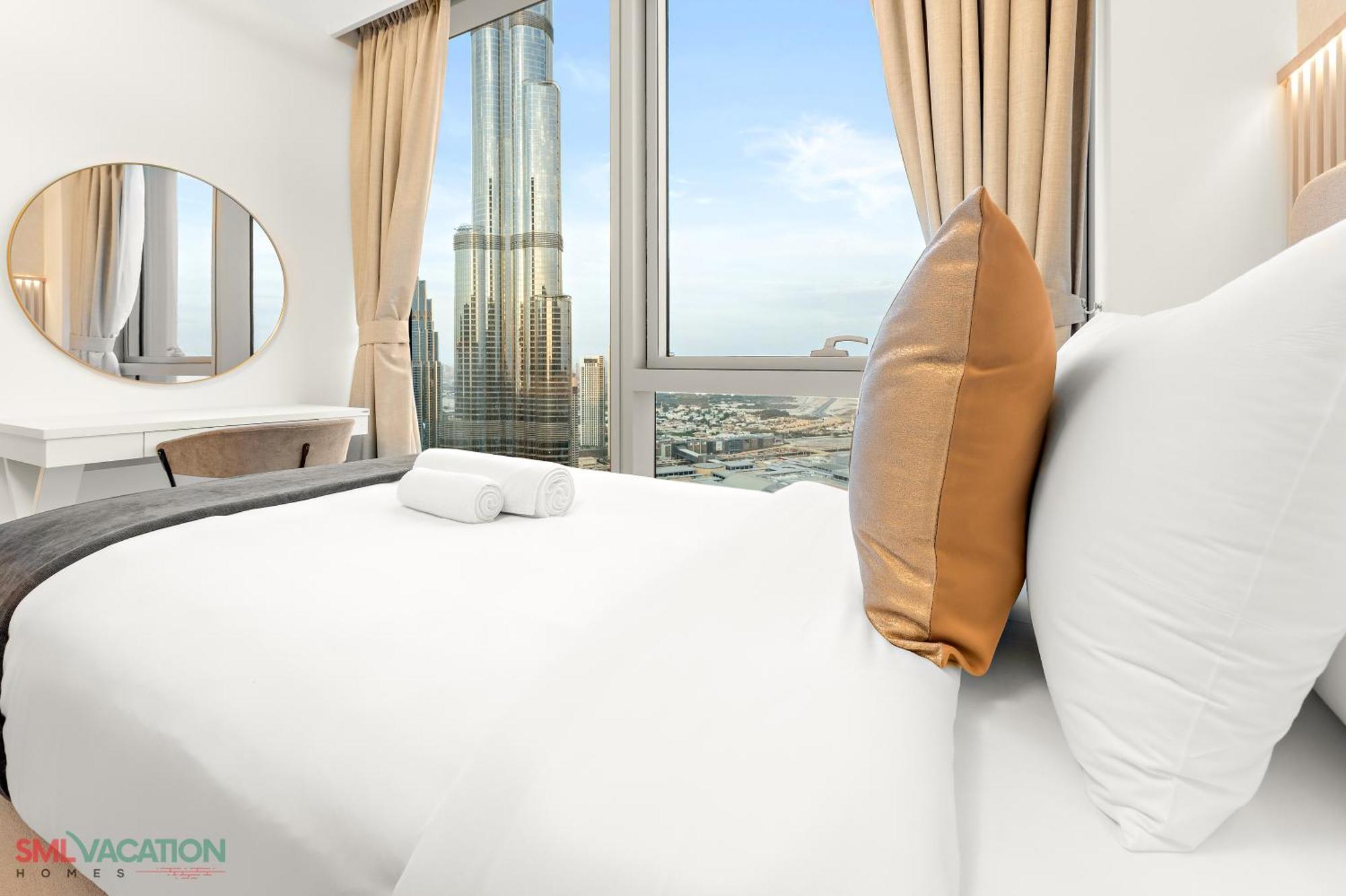 Apartment Sml - Sky High With Burj Khalifa And Fountain Views At Grande Signature, Downtown