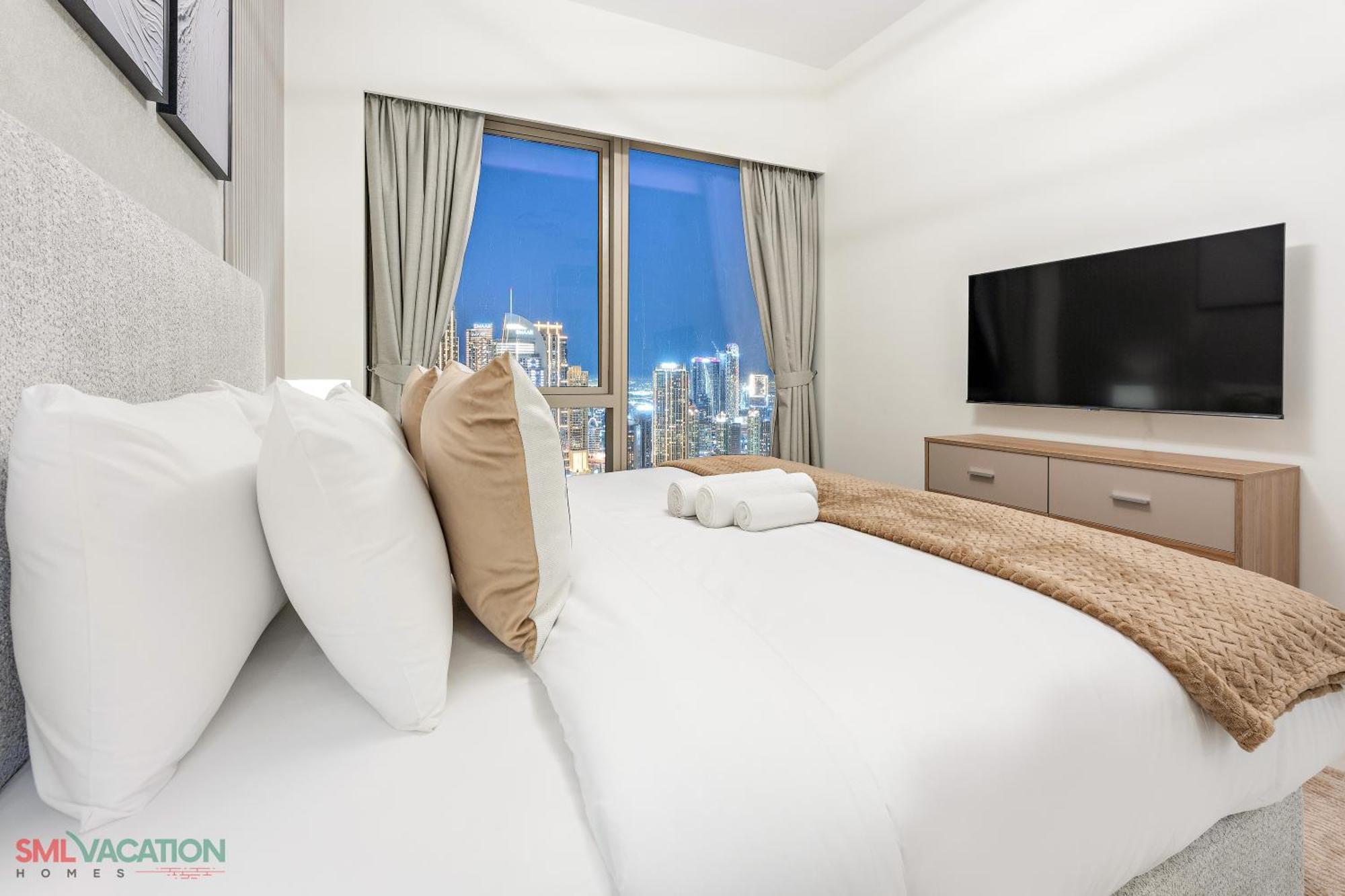 Apartment Sml - Sky High With Burj Khalifa And Fountain Views At Grande Signature, Downtown *