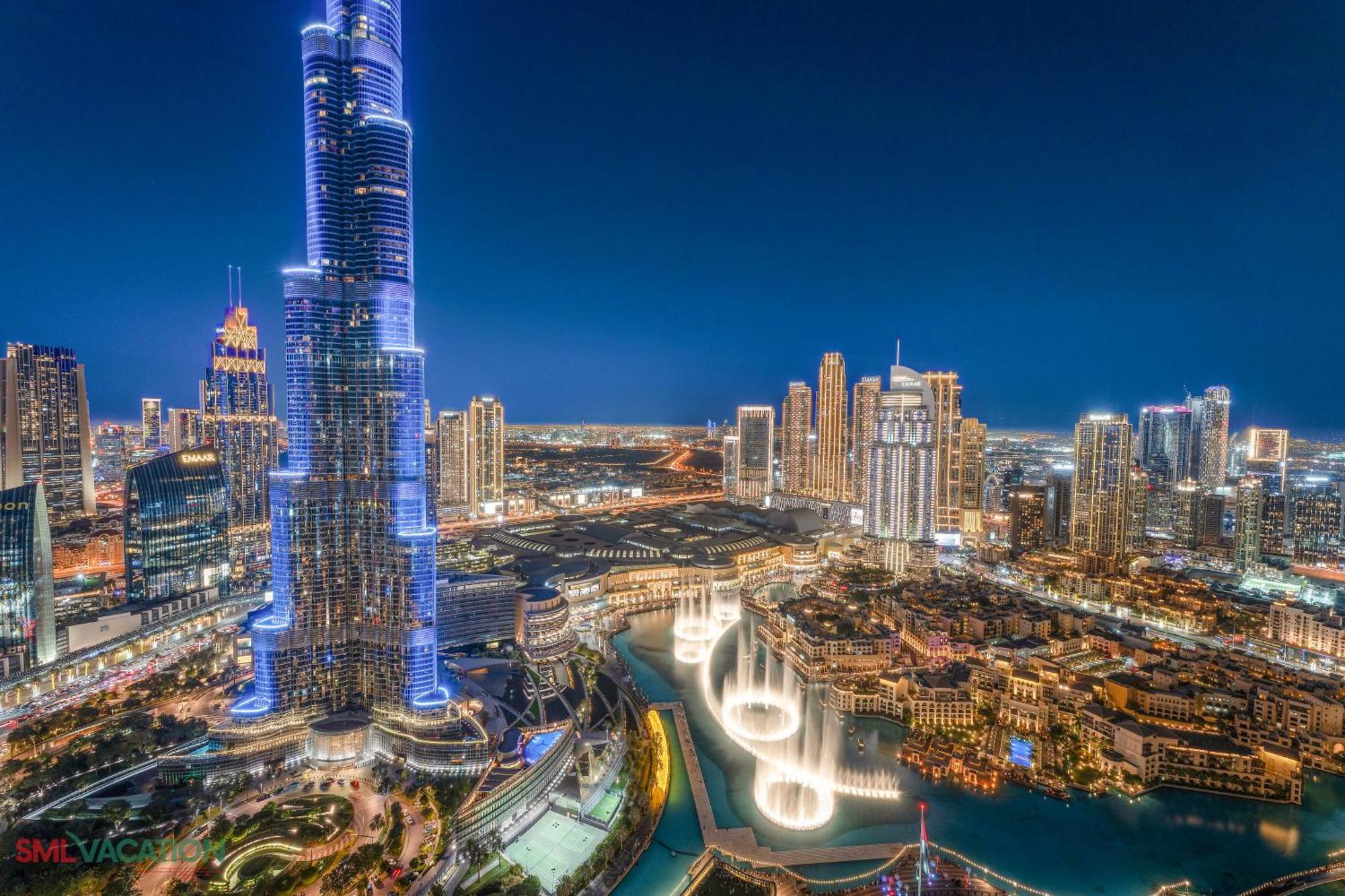 Sml - Sky High With Burj Khalifa And Fountain Views At Grande Signature, Downtown Apartment Dubai