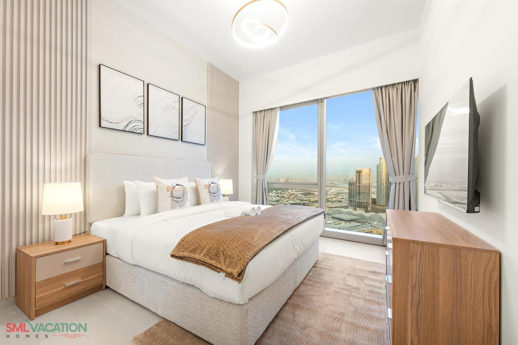 Sml - Sky High With Burj Khalifa And Fountain Views At Grande Signature, Downtown Apartment