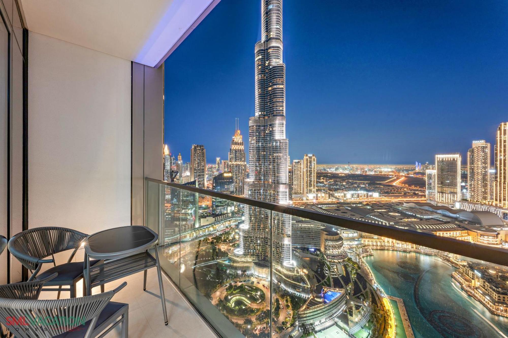Apartment Sml - Sky High With Burj Khalifa And Fountain Views At Grande Signature, Downtown Dubai