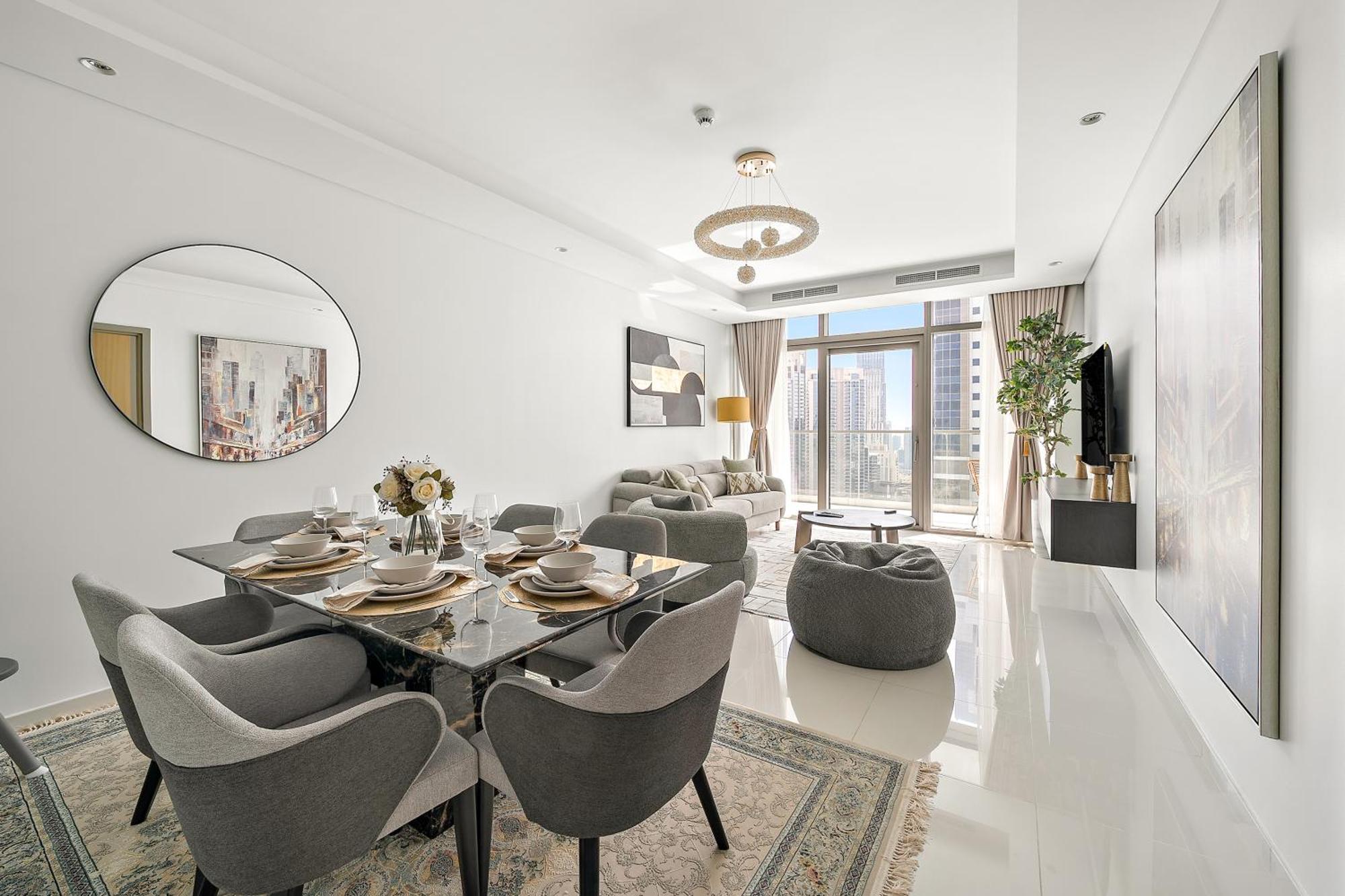 Apartment Stylish 2br In 5 Star With Burj Khalifa Views Dubai