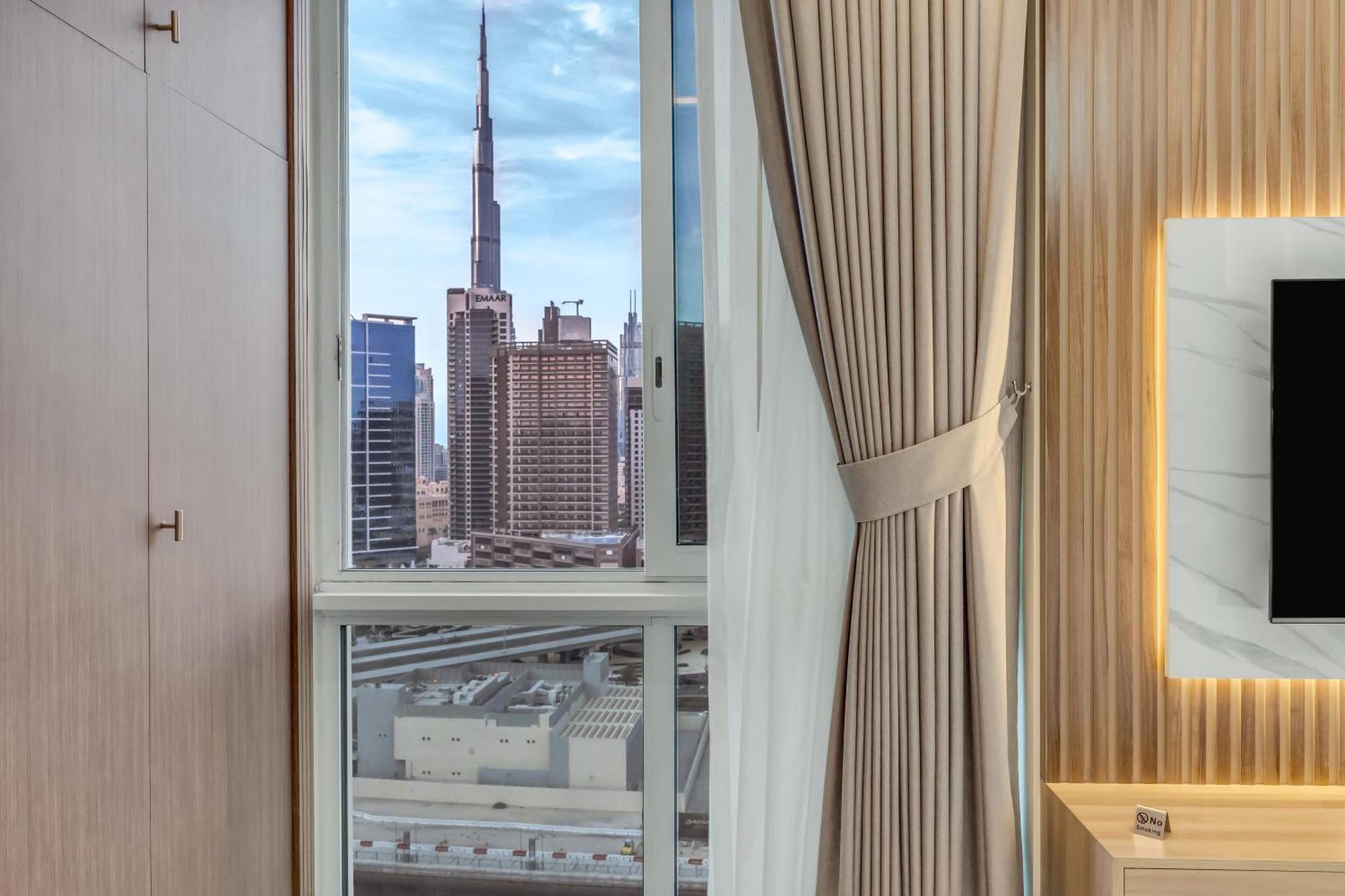 Apartment 1Bdr Apartment With Burj Khalifa View-Mayfair Tower In Business Bay *