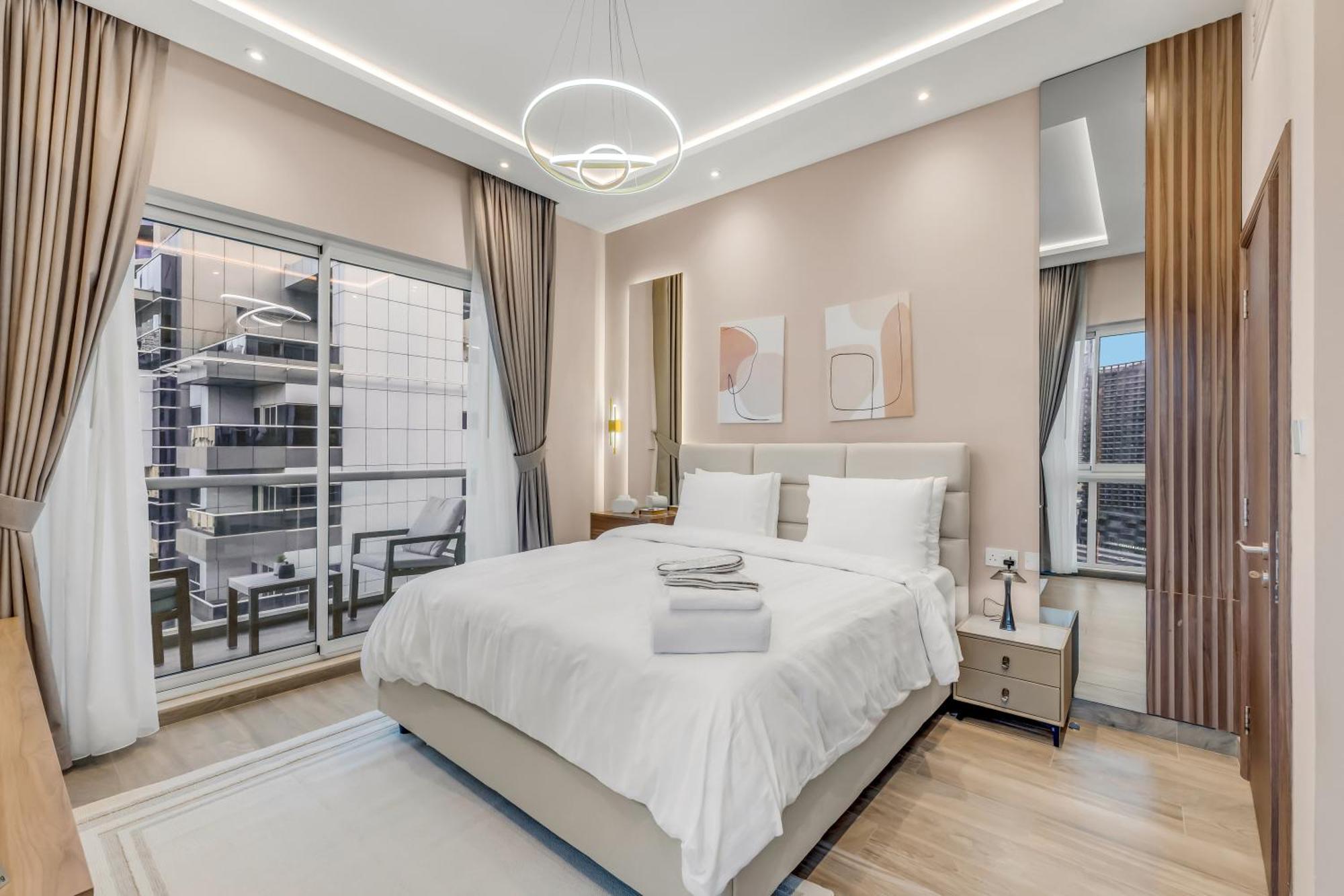Apartment 1Bdr Apartment With Burj Khalifa View-Mayfair Tower In Business Bay