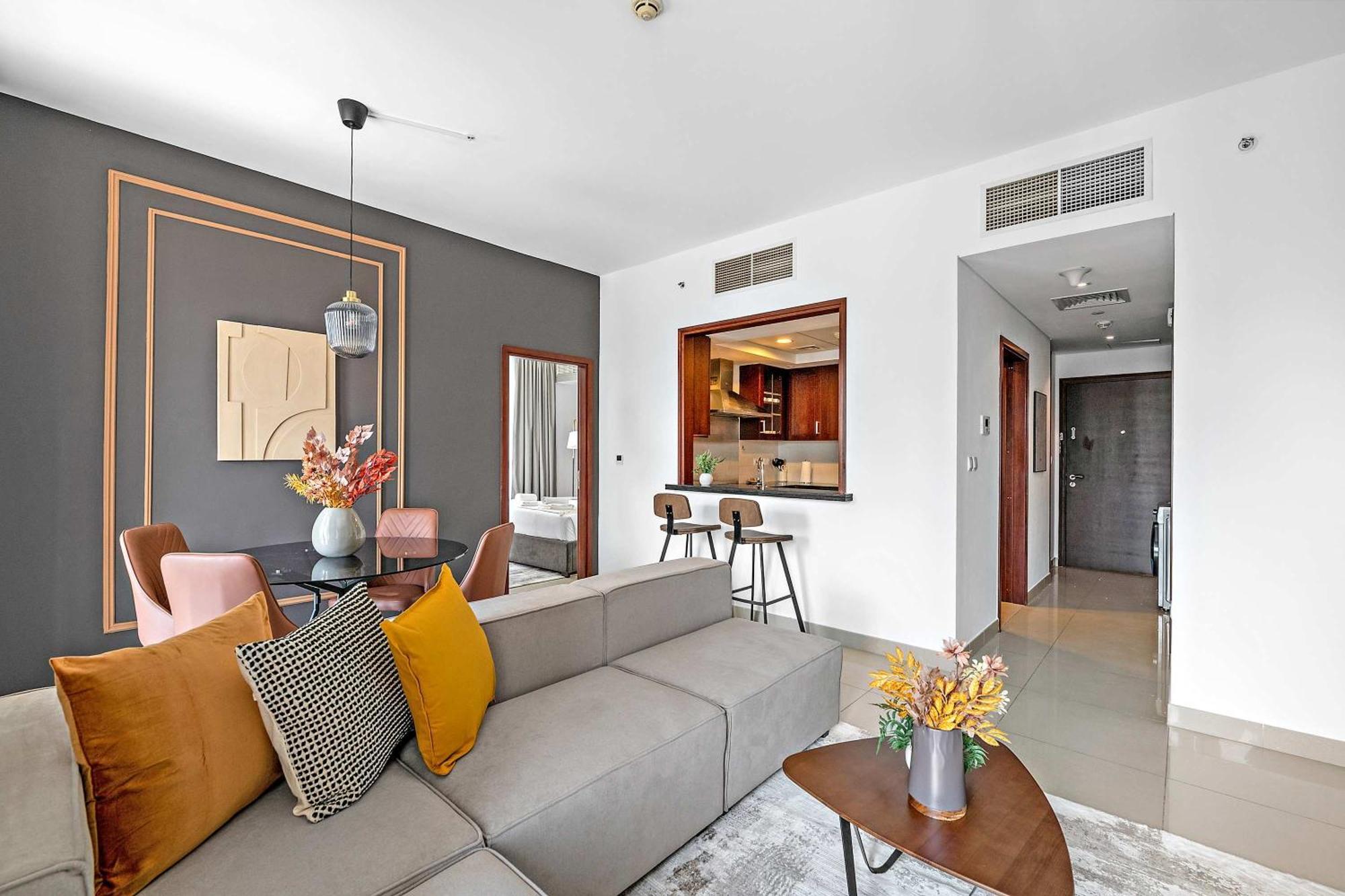 Apartment Silkhaus High Floor 1bdr Near Burj Khalifa With Balcony
