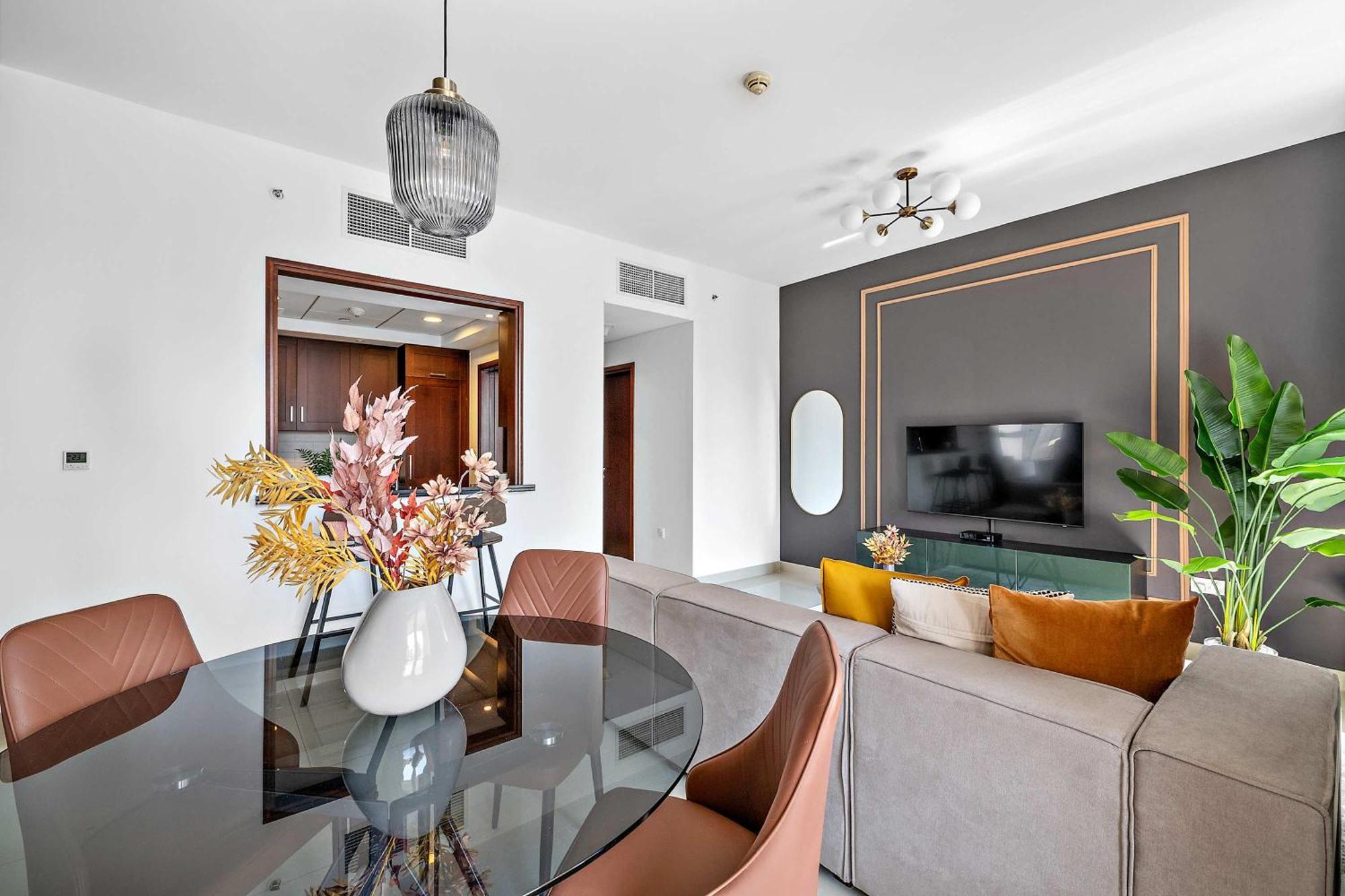 Silkhaus High Floor 1bdr Near Burj Khalifa With Balcony Apartment