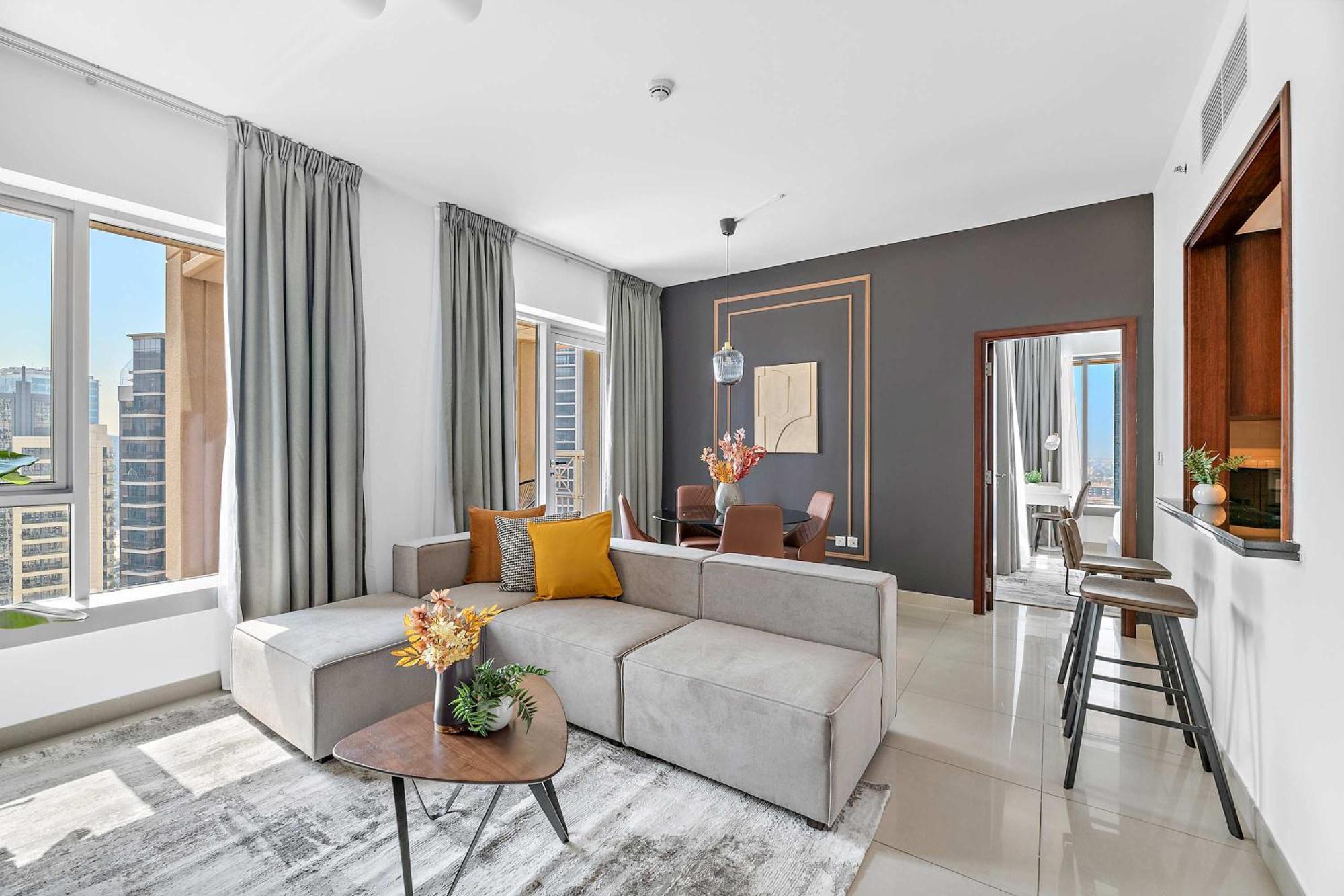 Apartment Silkhaus High Floor 1bdr Near Burj Khalifa With Balcony