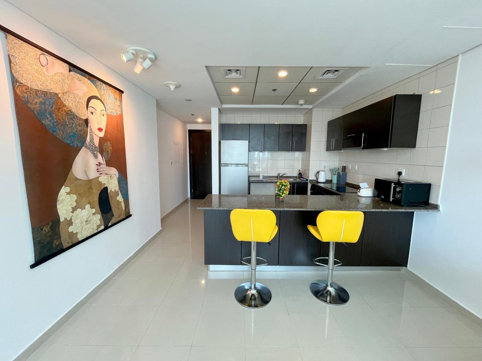 Stunning 1 Bedroom In Jbr With Balcony - Marina Mall View