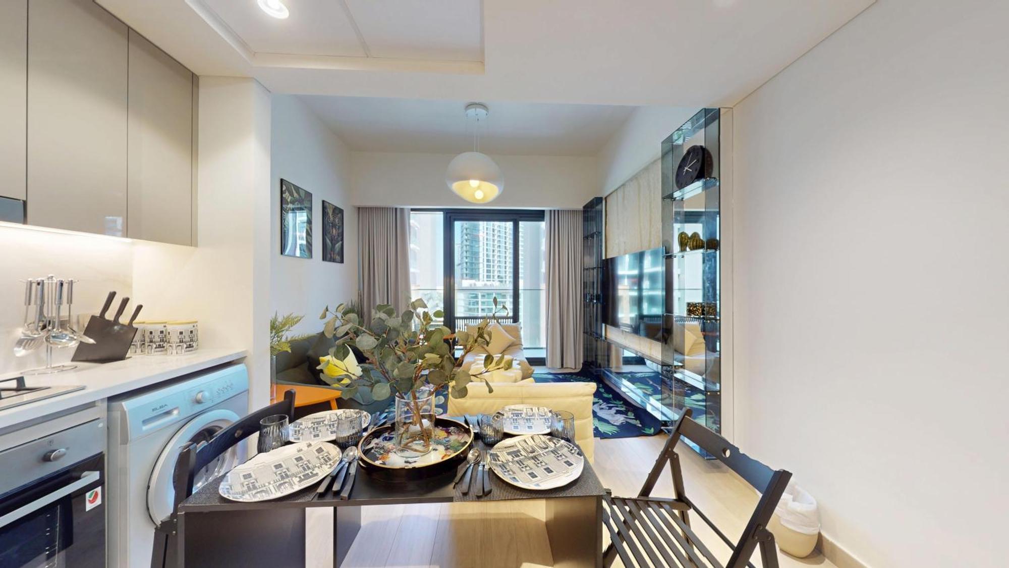 Fam Living -azizi Rivera 43 ,2br,luxury And Cozy Apartment *