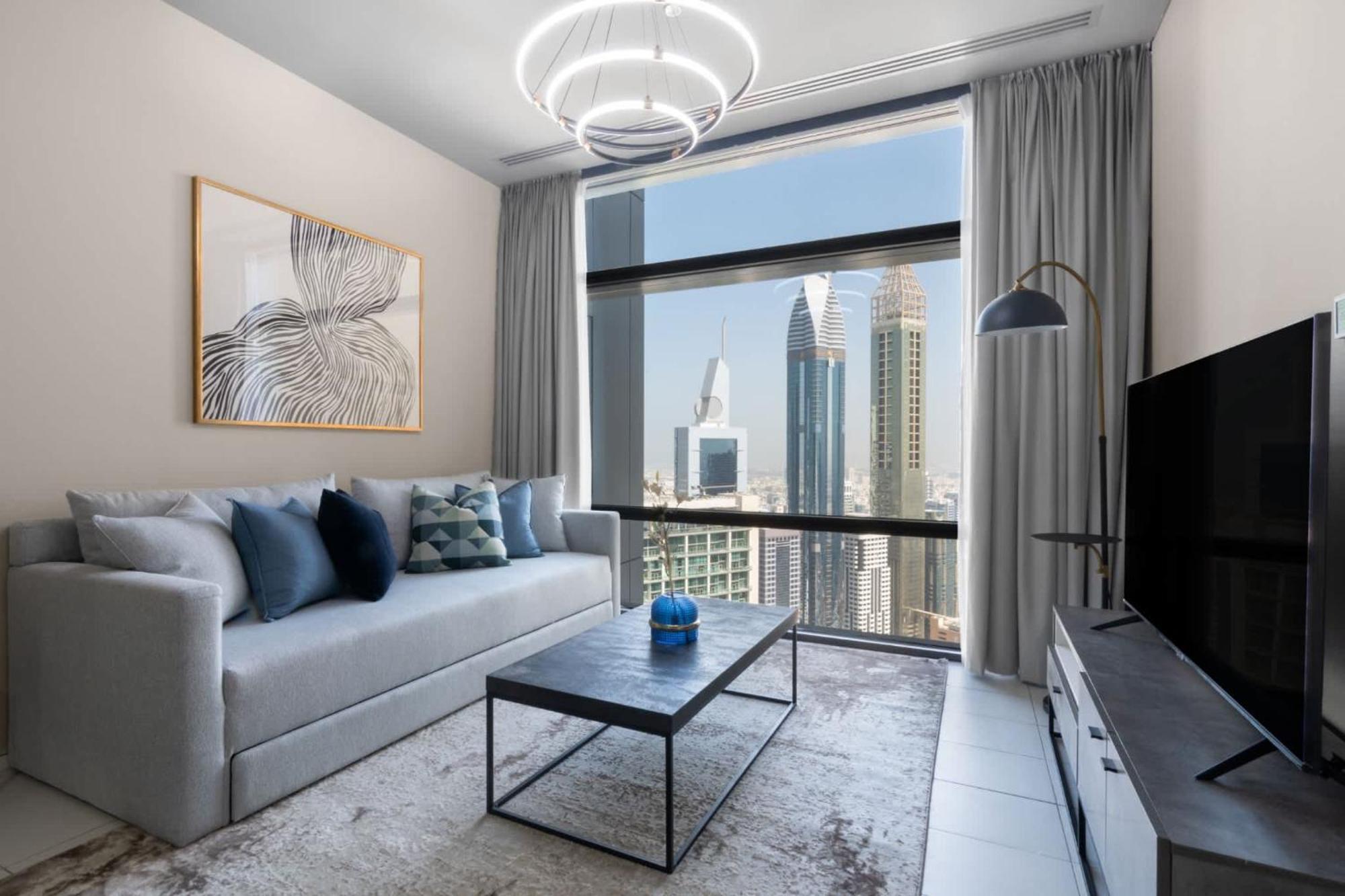 Silkhaus Contemporary 1bdr With Downtown View In Difc Apartment *