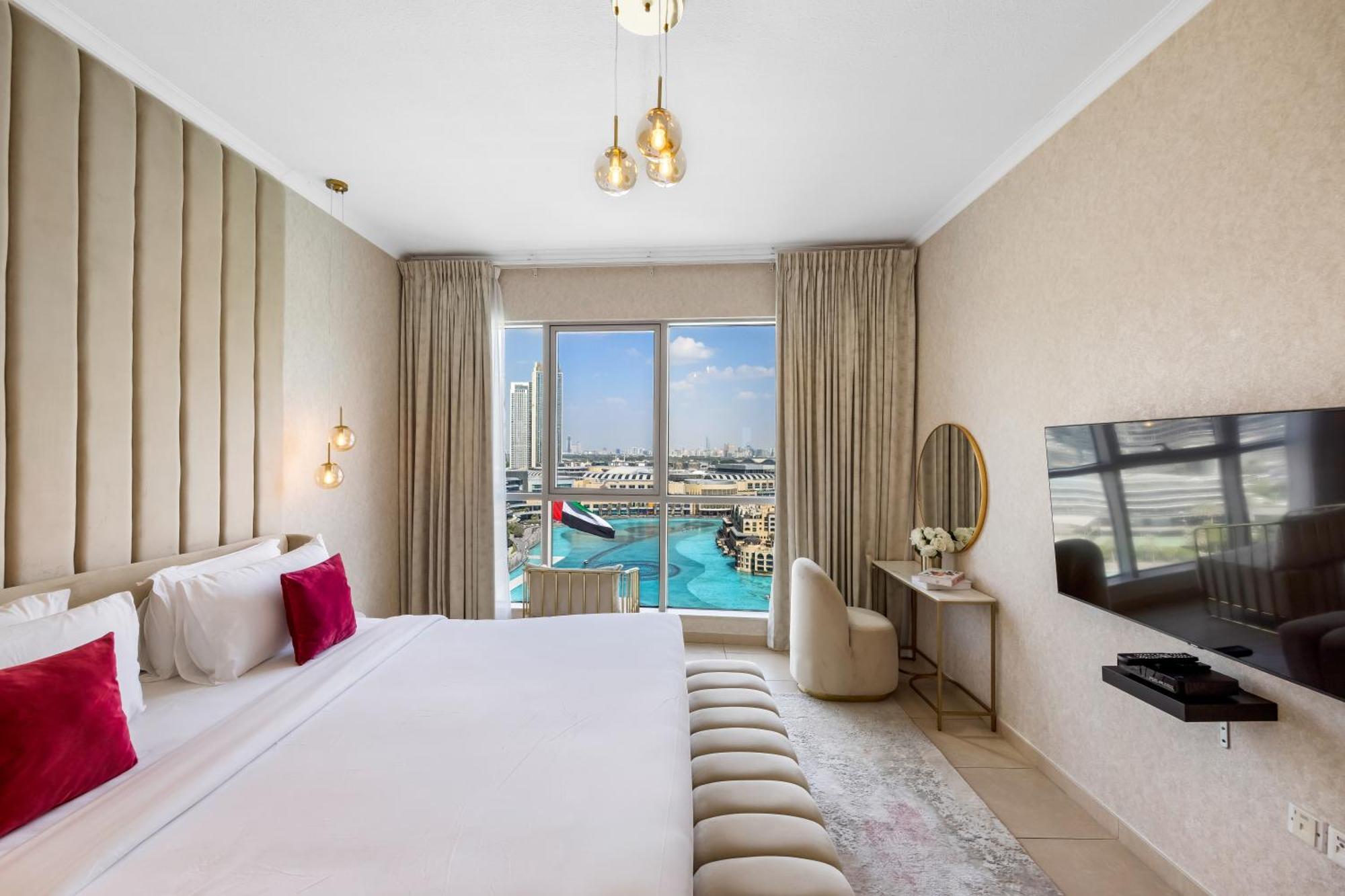 Durrani Homes - Lavish 3br Besides Burj Khalifa And Fountain View Apartamento *