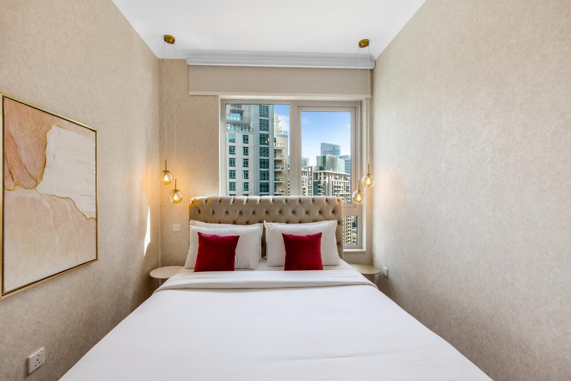 Durrani Homes - Lavish 3br Besides Burj Khalifa And Fountain View Apartamento