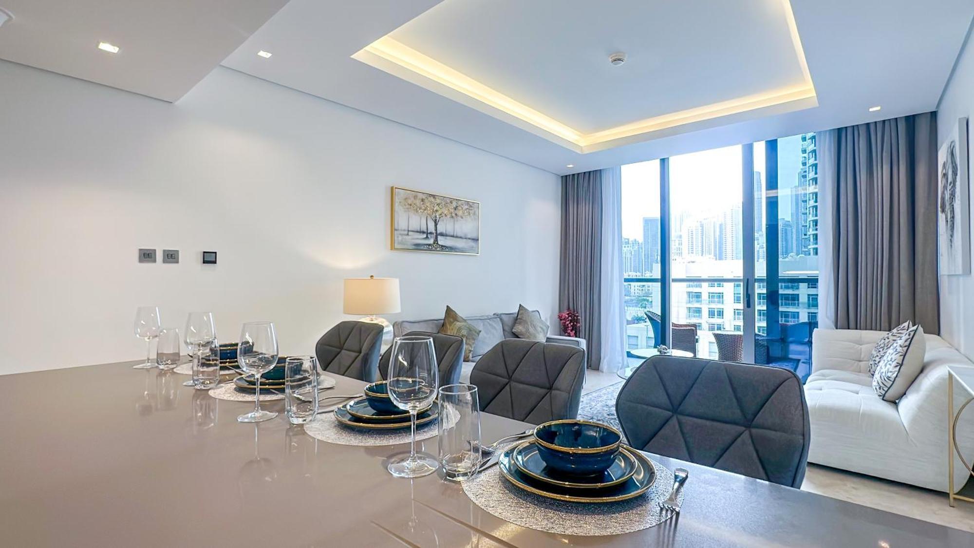 Elegant 1br In Sterling West Near Burj Khalifa - 50ab2