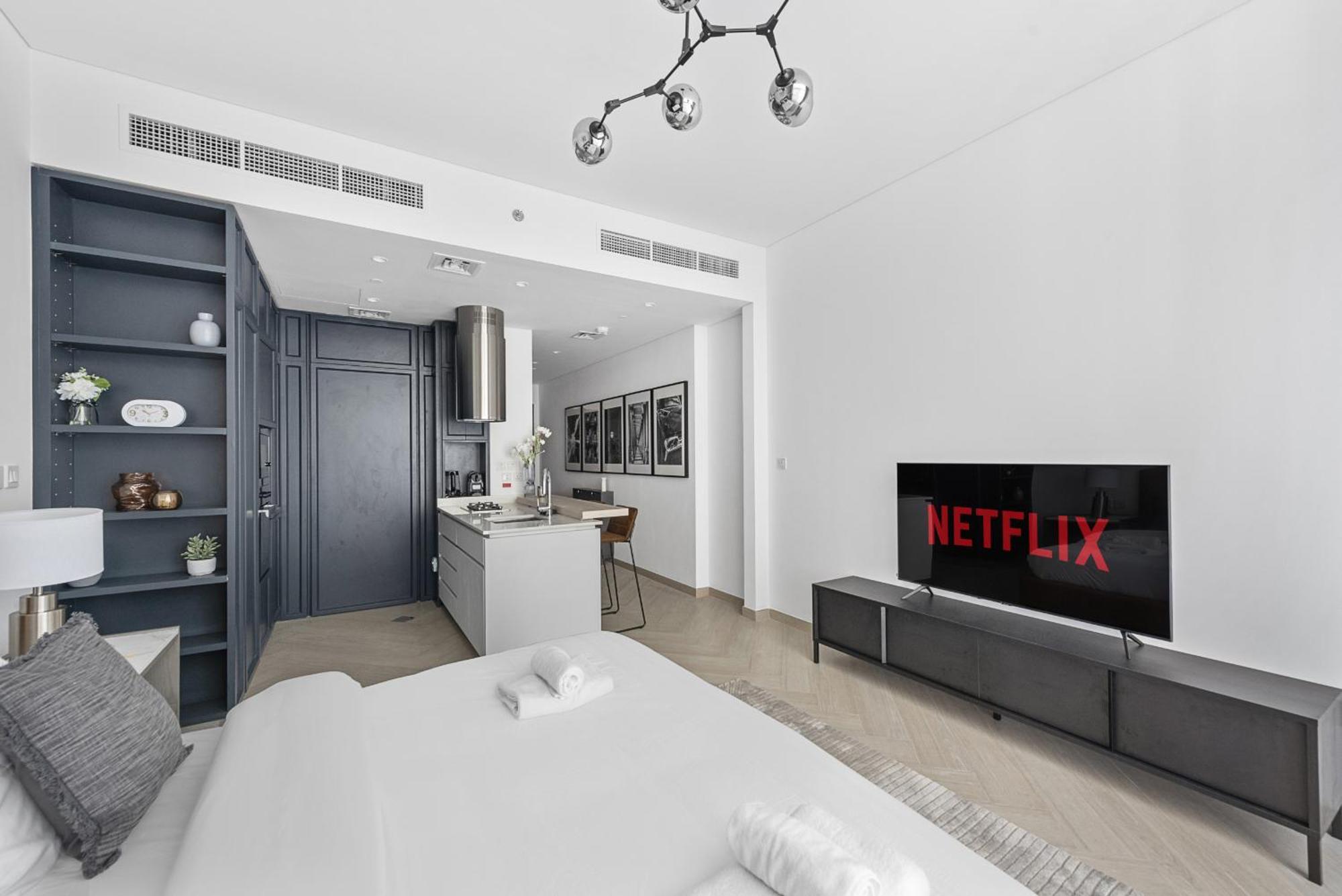 Apartment Vayk - Amazing In Sobha Hartland Dubai