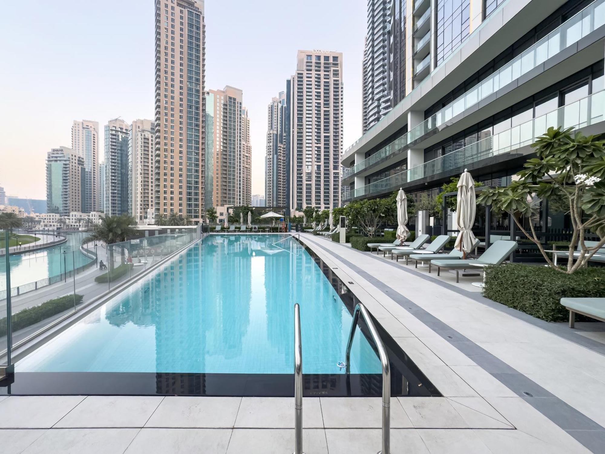 Elegant 1br I 1min Walk To Burj Khalifa & Fountain Dubai