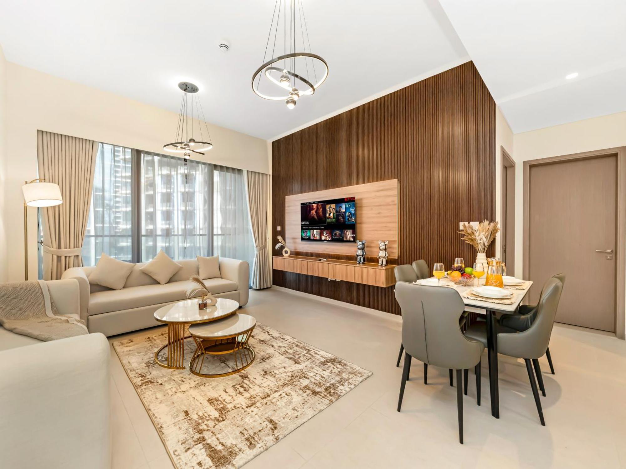 Elegant 1br I 1min Walk To Burj Khalifa & Fountain * Dubai