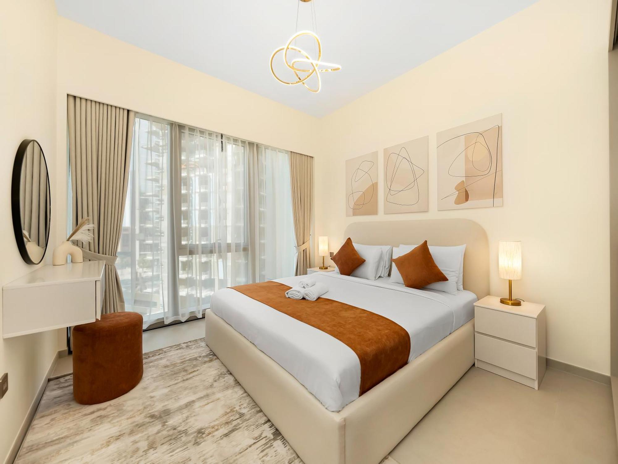 Elegant 1br I 1min Walk To Burj Khalifa & Fountain * Dubai