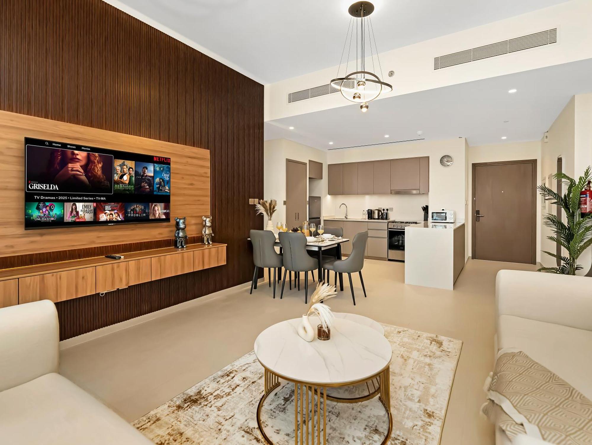 Elegant 1br I 1min Walk To Burj Khalifa & Fountain