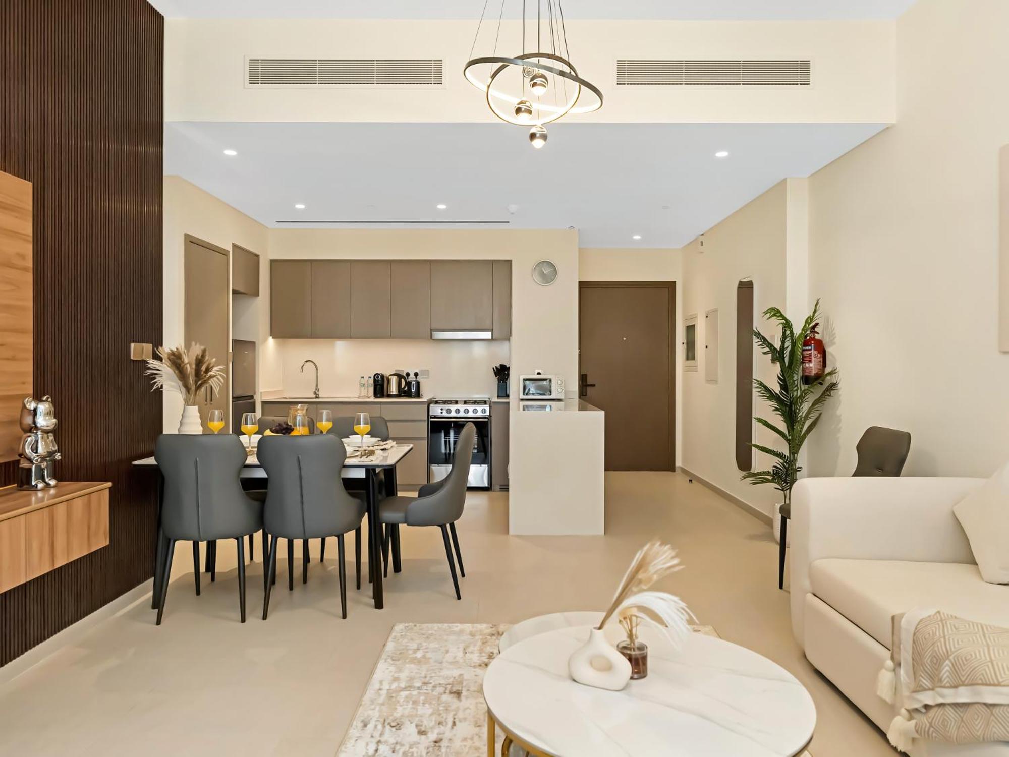 Elegant 1br I 1min Walk To Burj Khalifa & Fountain *