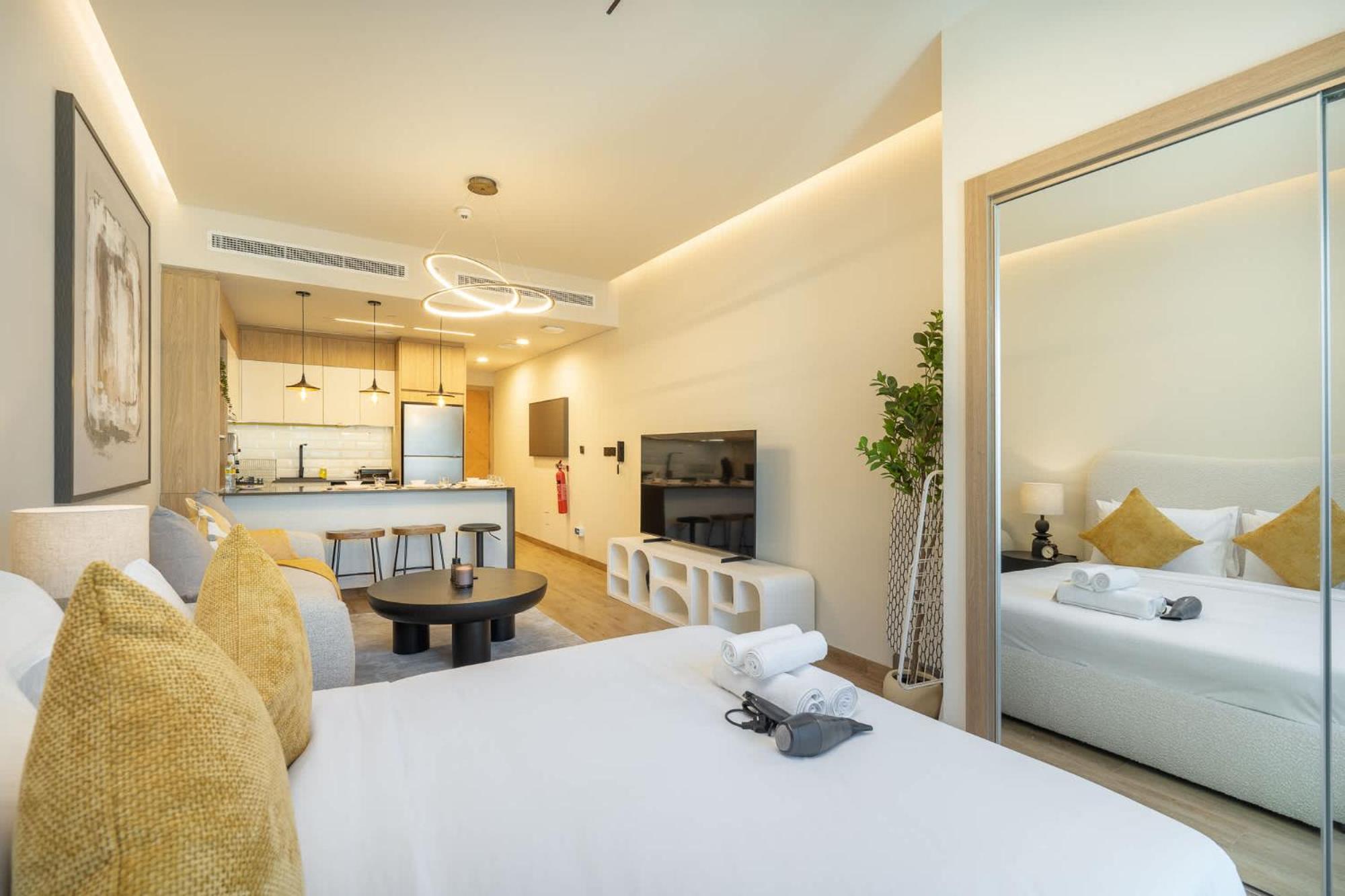 Classic Flat In Jvc That Sleeps 2 *