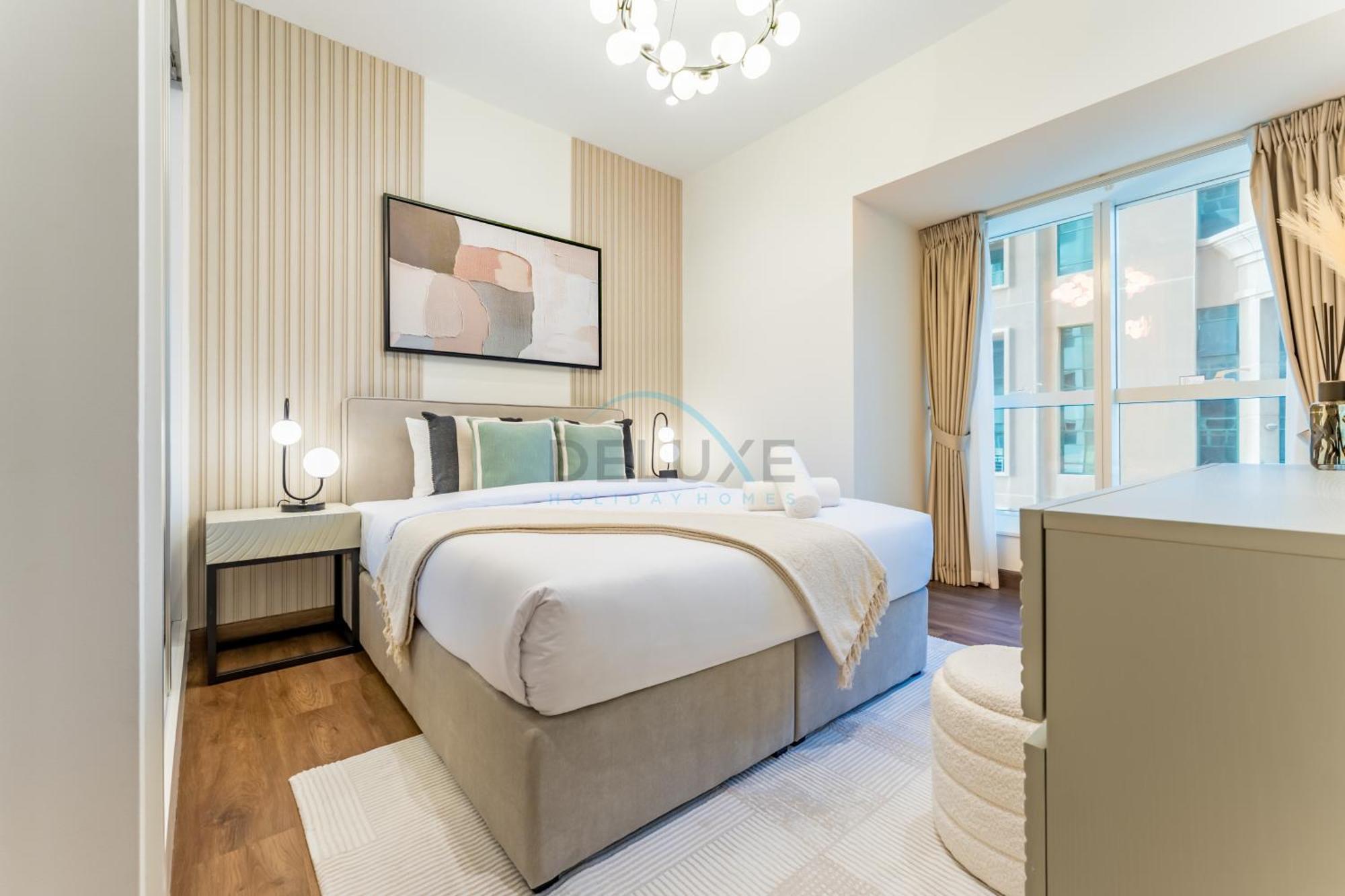 Upgraded 2br With Partial Sea And Views Near The Beach, Elite Residence, Marina By Deluxe Homes Dubai
