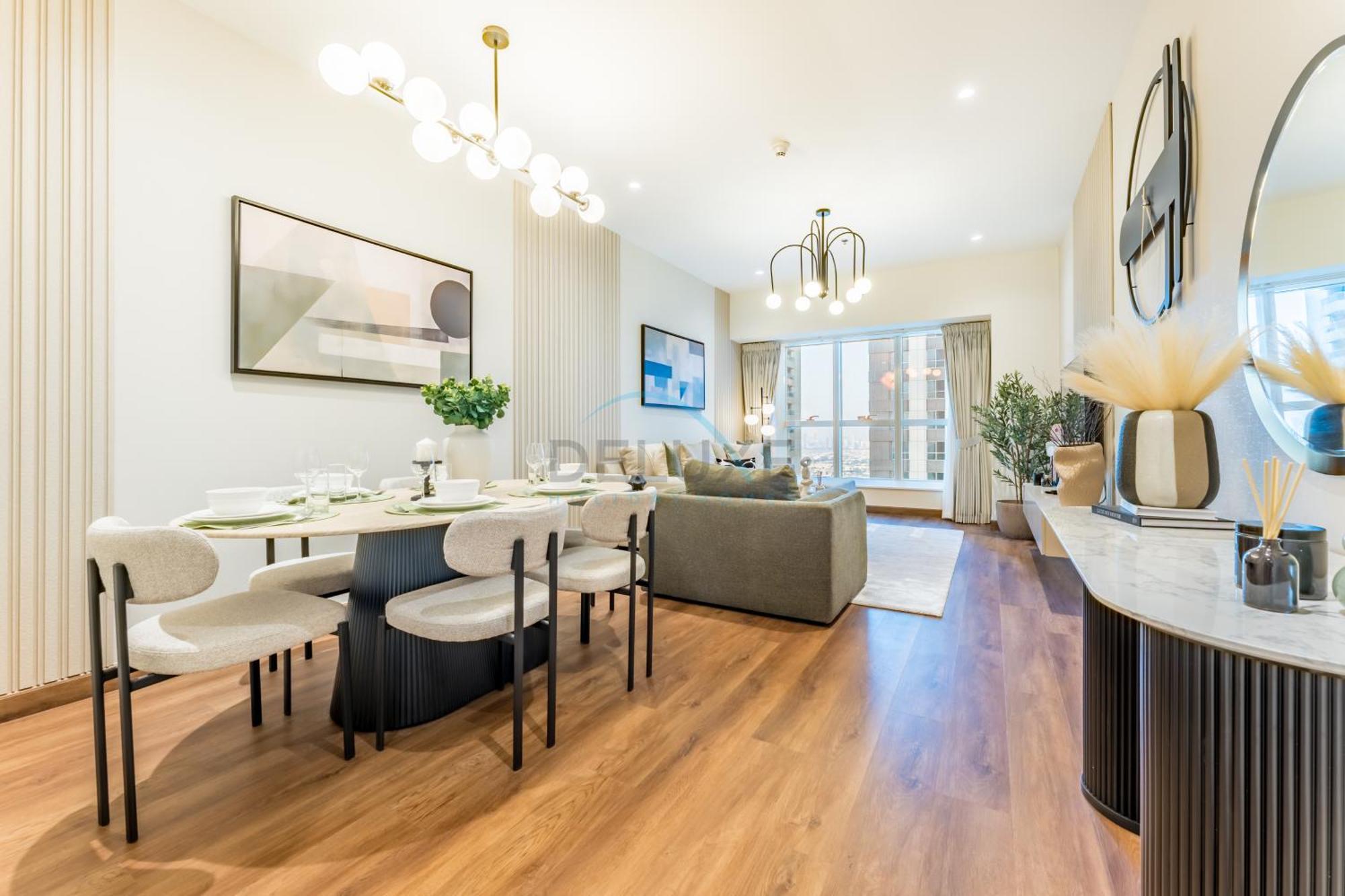 Upgraded 2br With Partial Sea And Views Near The Beach, Elite Residence, Marina By Deluxe Homes * Dubai