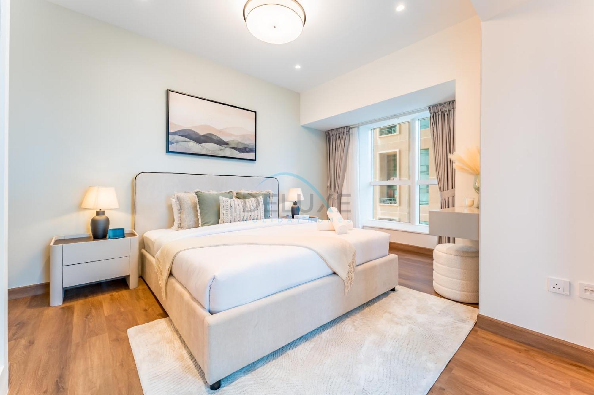 Apartment Upgraded 2br With Partial Sea And Views Near The Beach, Elite Residence, Marina By Deluxe Homes Dubai