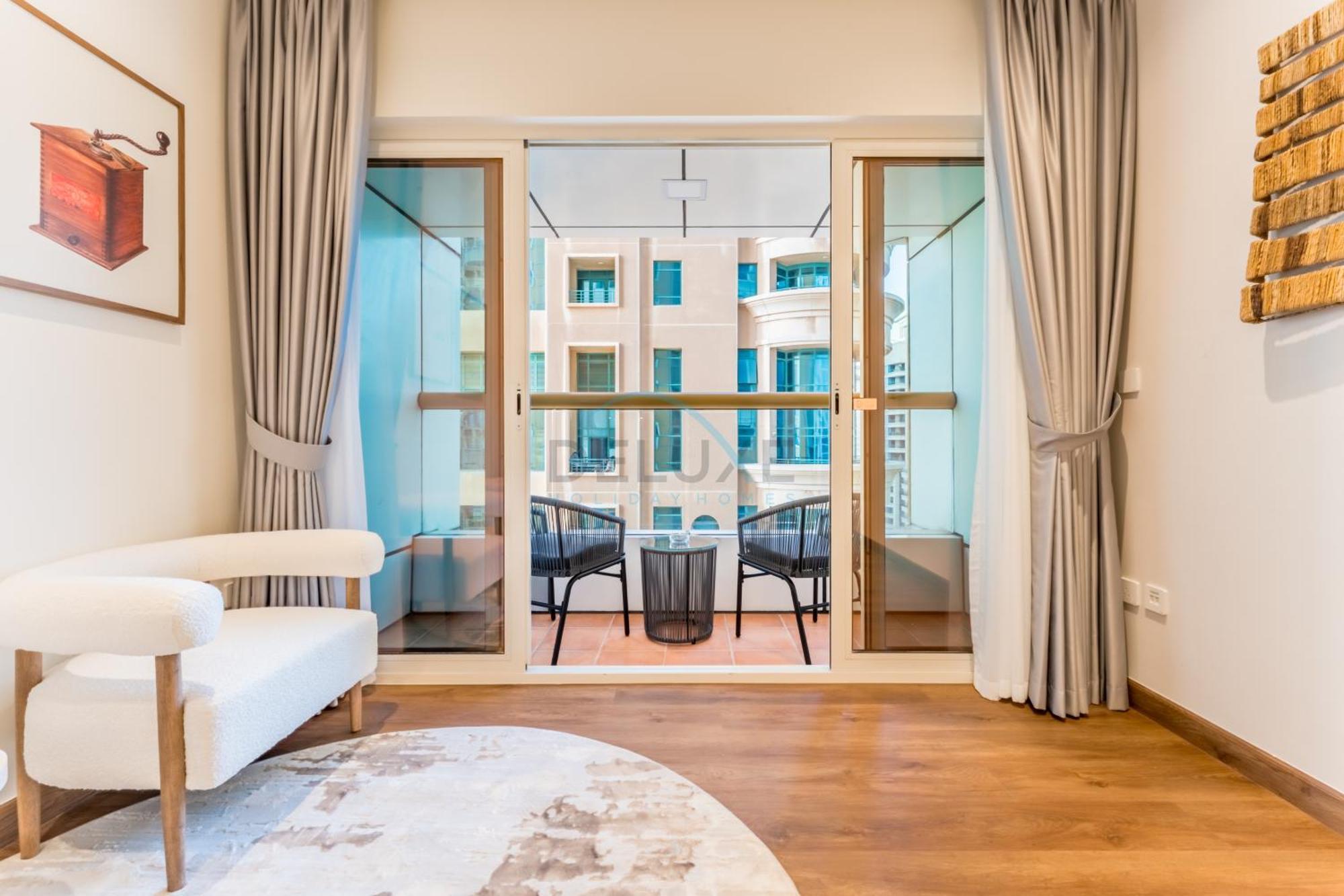 Upgraded 2br With Partial Sea And Views Near The Beach, Elite Residence, Marina By Deluxe Homes