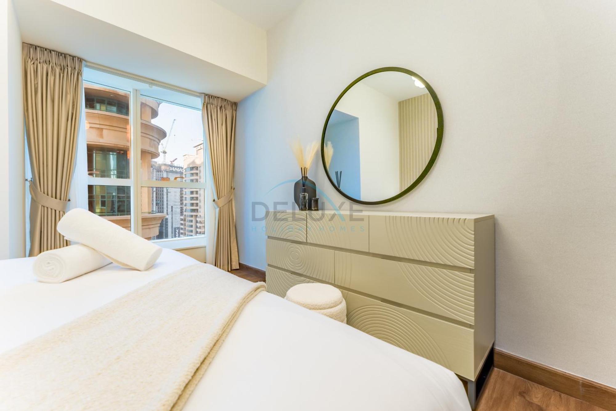Upgraded 2br With Partial Sea And Views Near The Beach, Elite Residence, Marina By Deluxe Homes * Dubai