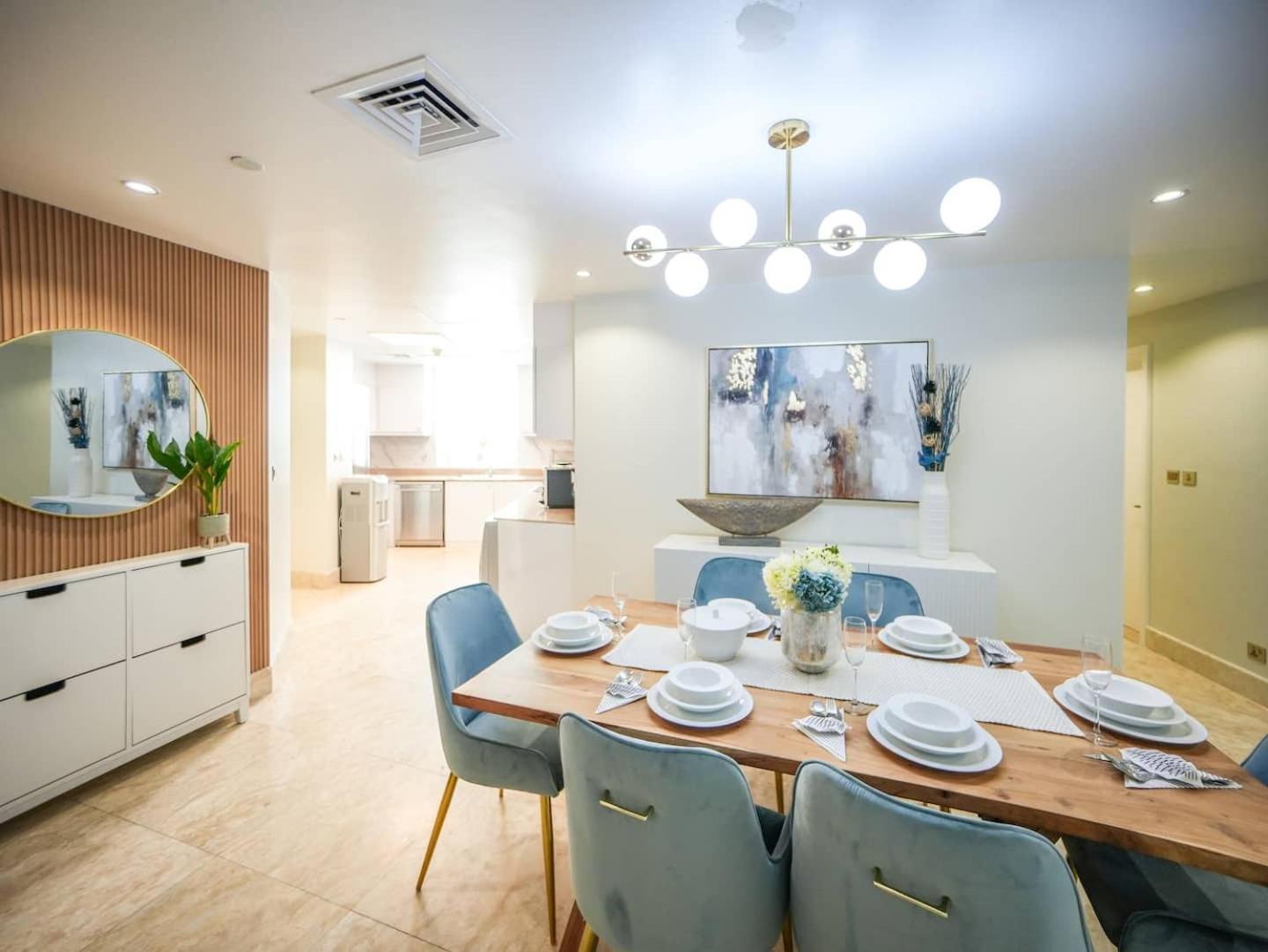 Deluxe 3 Bedroom With Marina & Sea View Daire Dubai