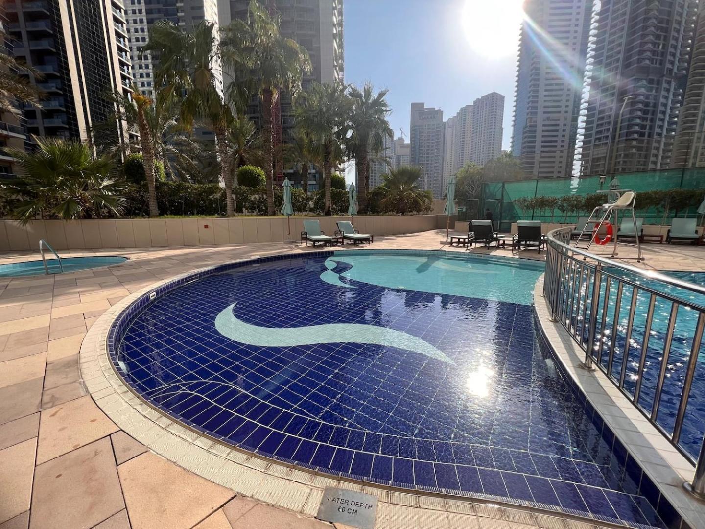 Deluxe 3 Bedroom With Marina & Sea View Daire Dubai