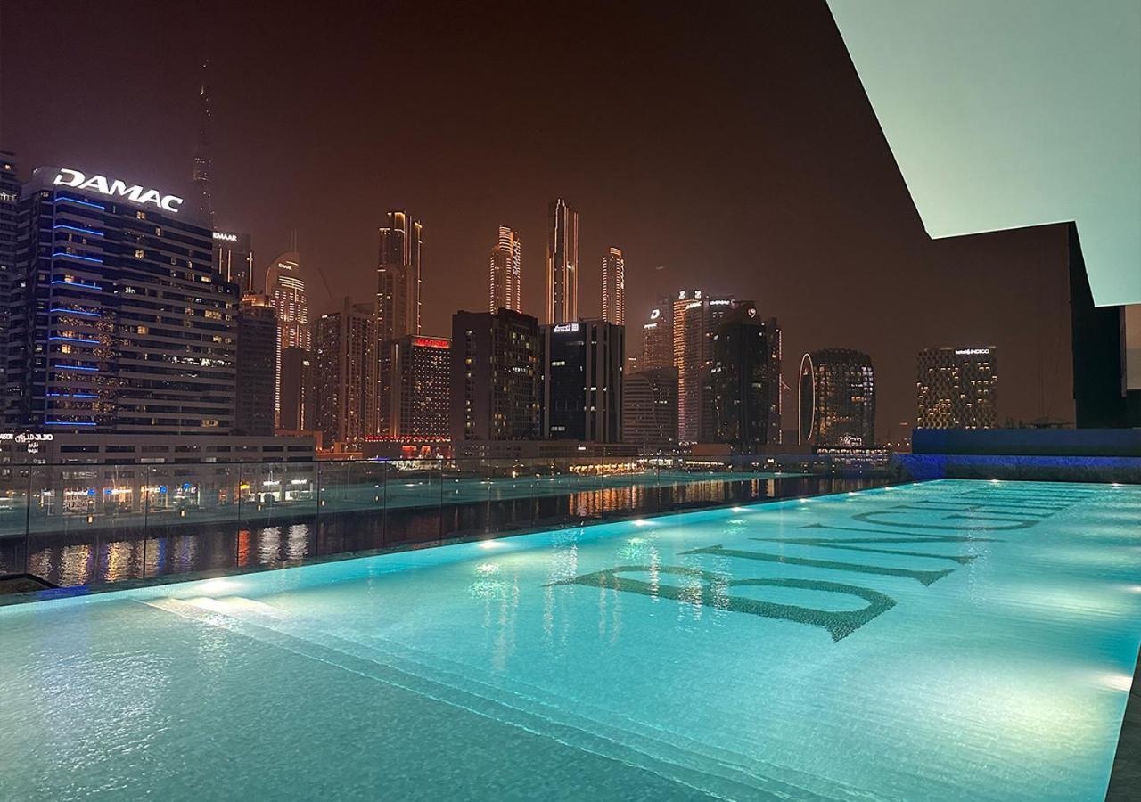 Waterfront With Burj Khalifa Views In Business Bay Apartment *