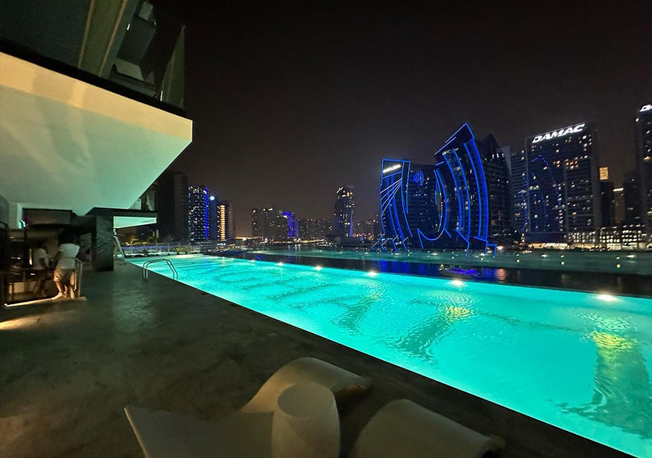 Waterfront With Burj Khalifa Views In Business Bay Apartment