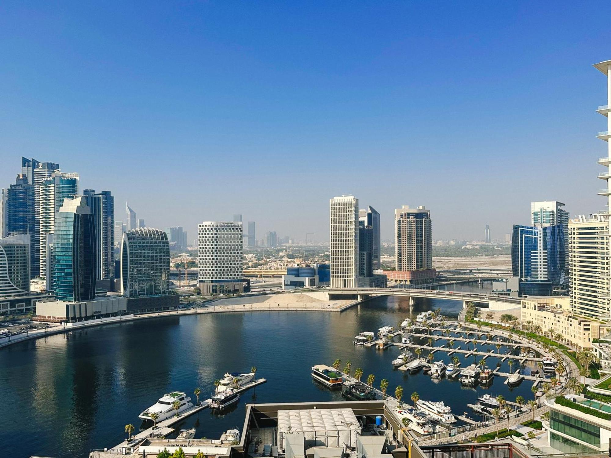 Waterfront With Burj Khalifa Views In Business Bay * Dubai