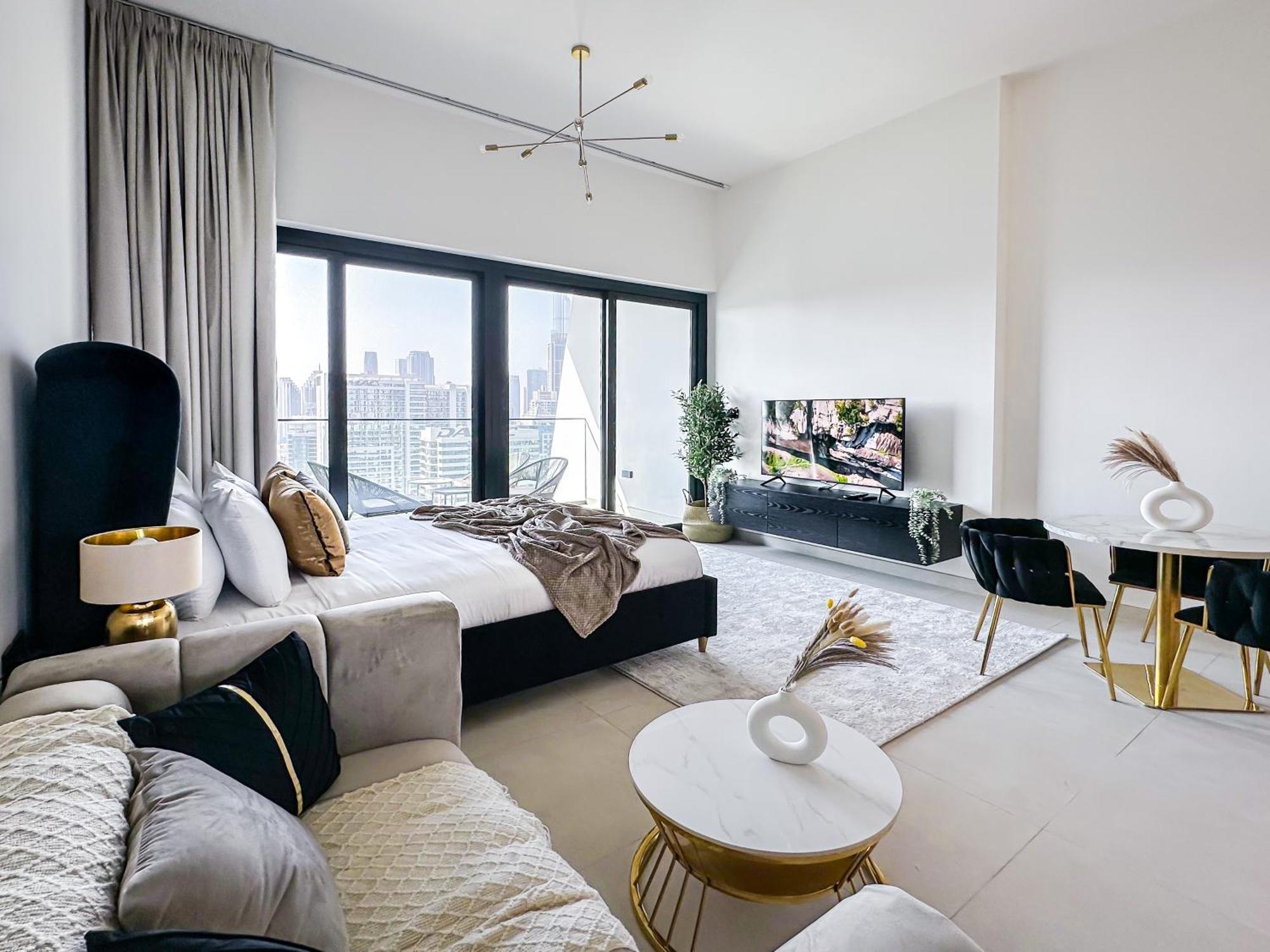 Trophy - Rustic Burj Khalifa View. Apartamento Dubai