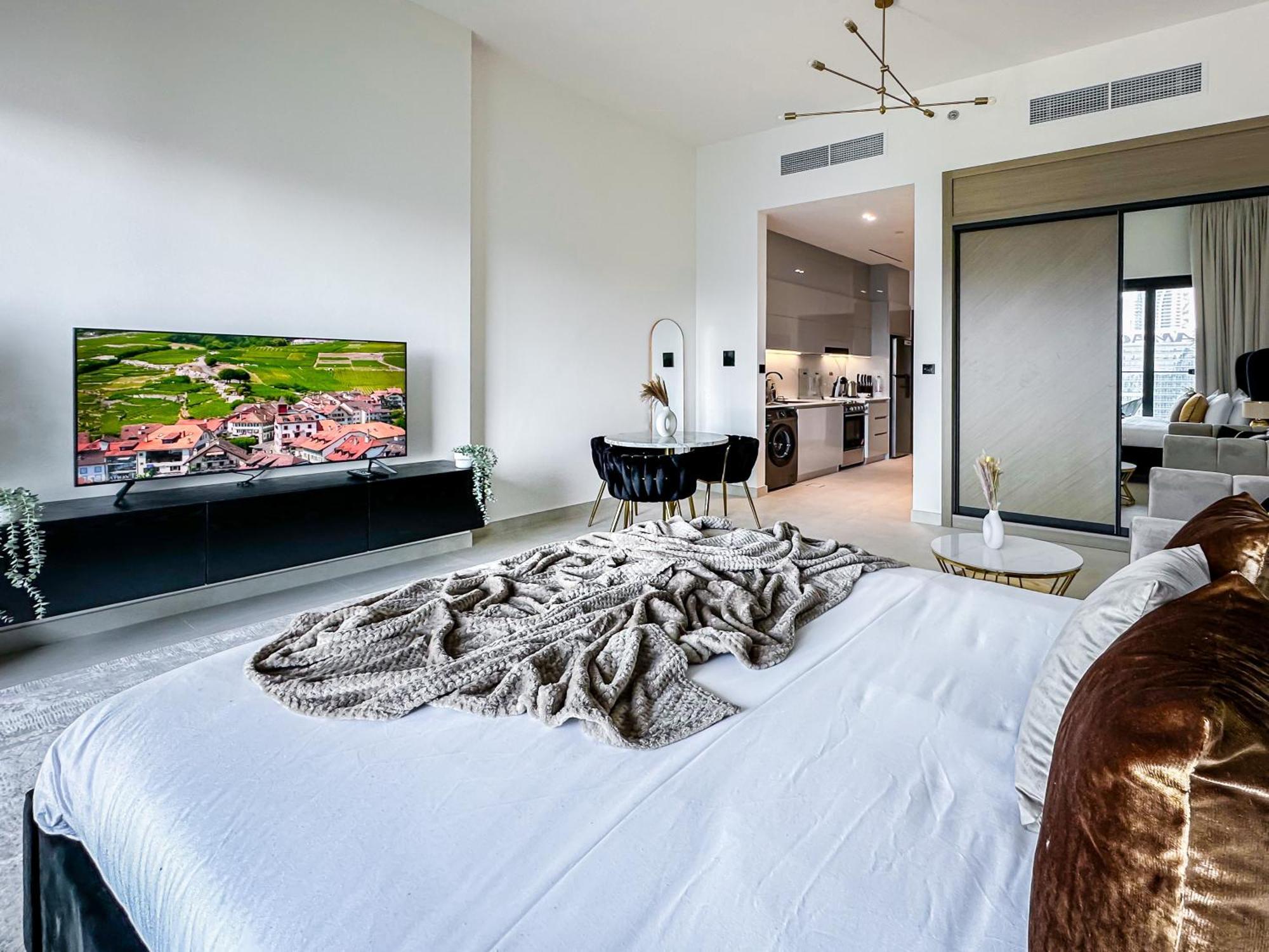 Trophy - Rustic Burj Khalifa View. Apartamento *