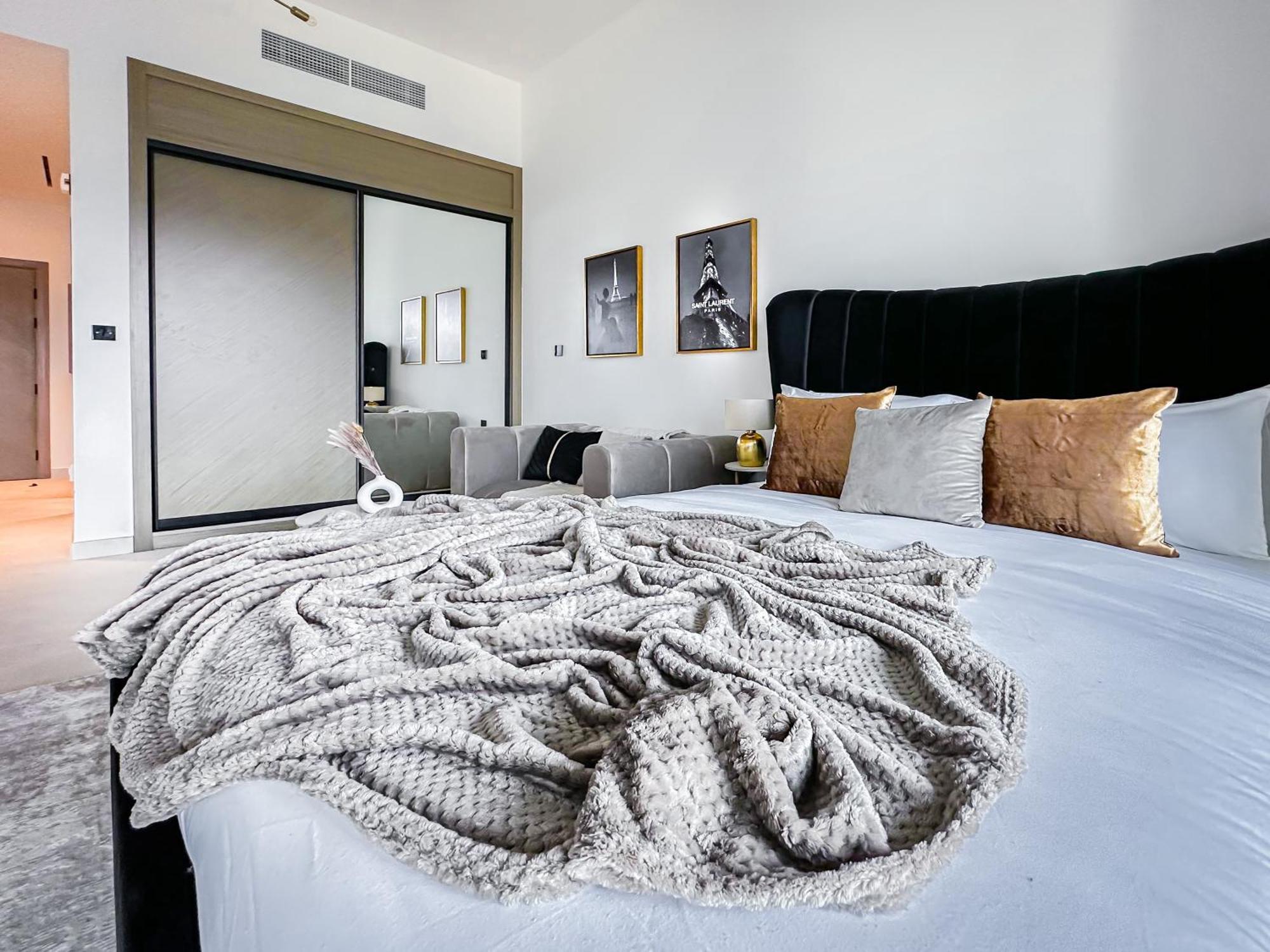 Apartamento Trophy - Rustic Burj Khalifa View.