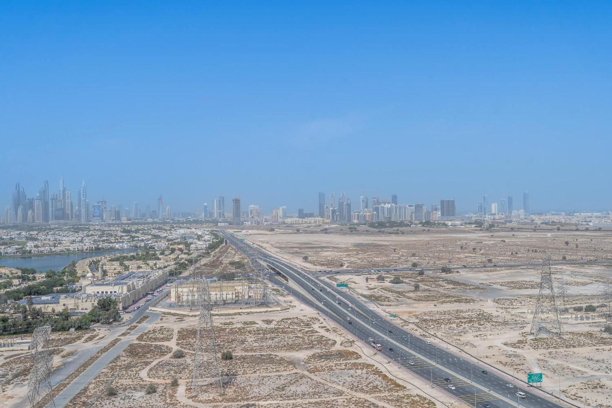 Skyline Views In 1 Bedroom At Binghatti Onyx Apartment *