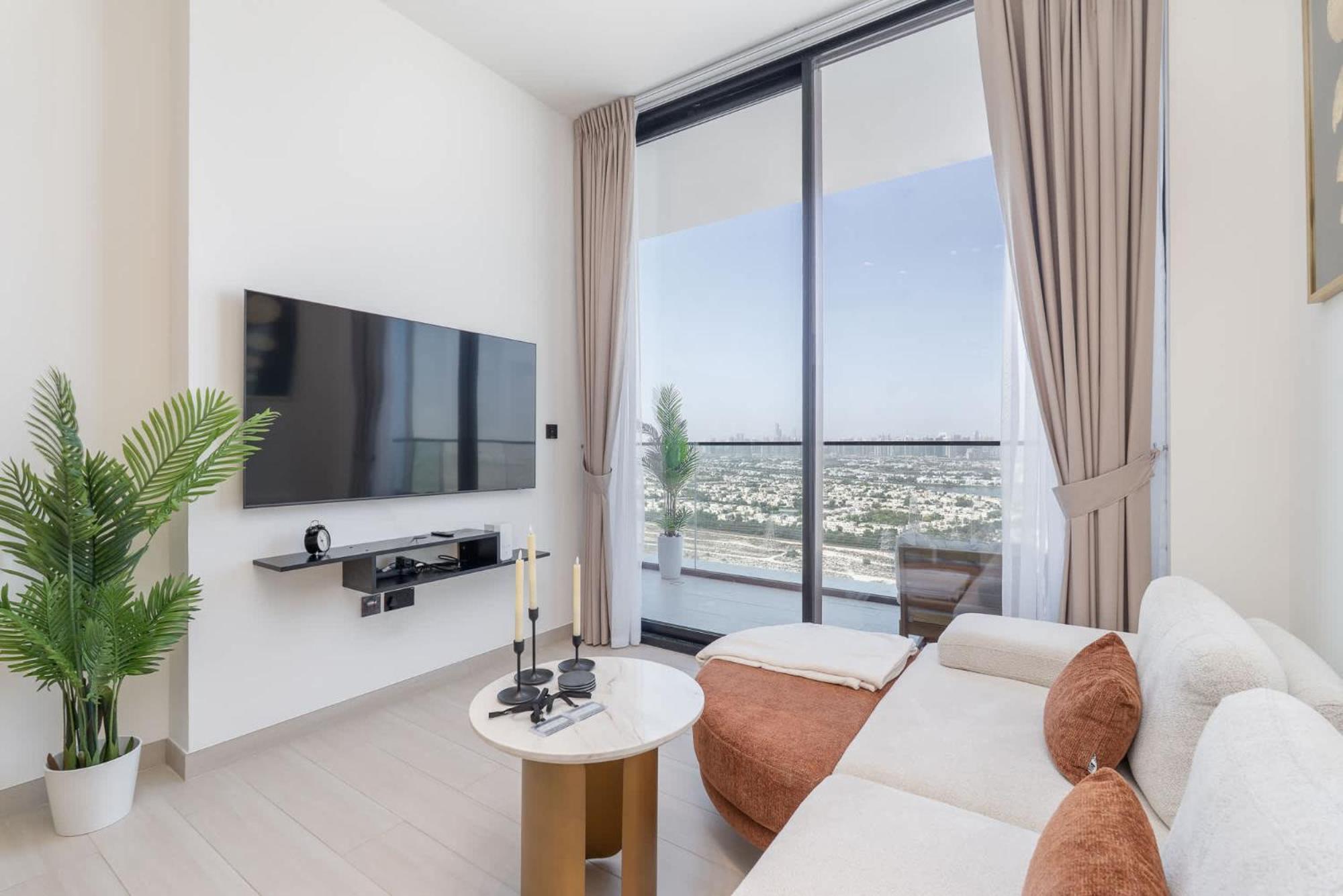 Skyline Views In 1 Bedroom At Binghatti Onyx Apartment