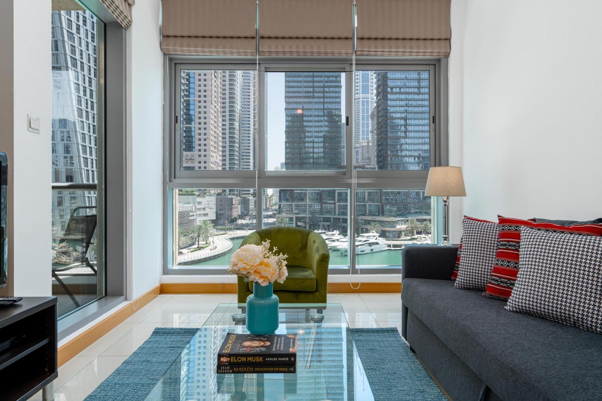 Apartamento Vacay Lettings 1 Bedroom - Iris Blue Tower Marina View Dubai