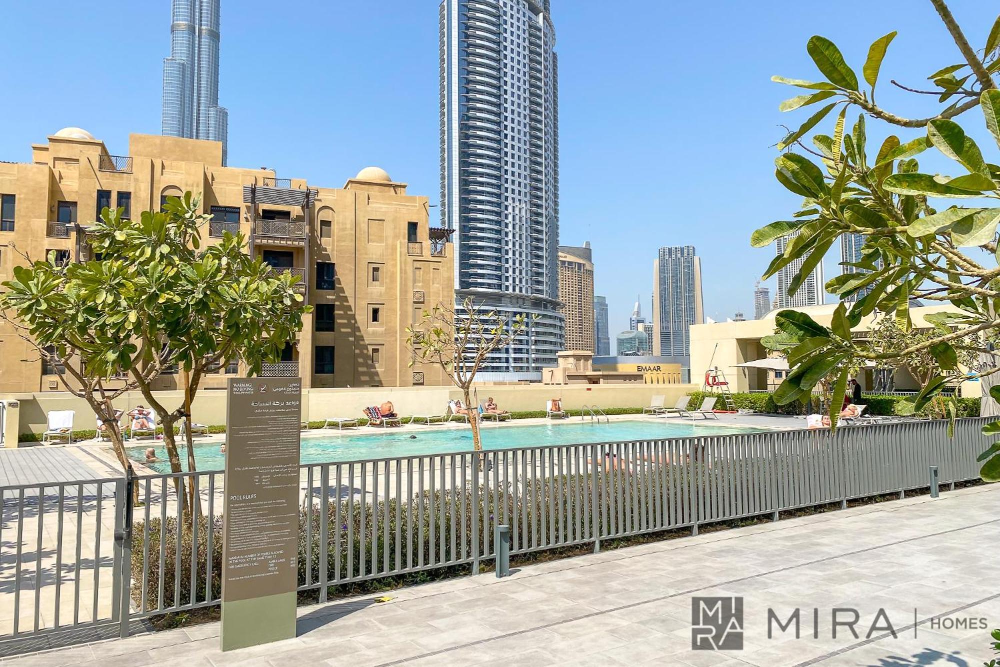 Mira Homes - Bright 1 Bedroom Close To Burj Khalifa, Mall Dubai